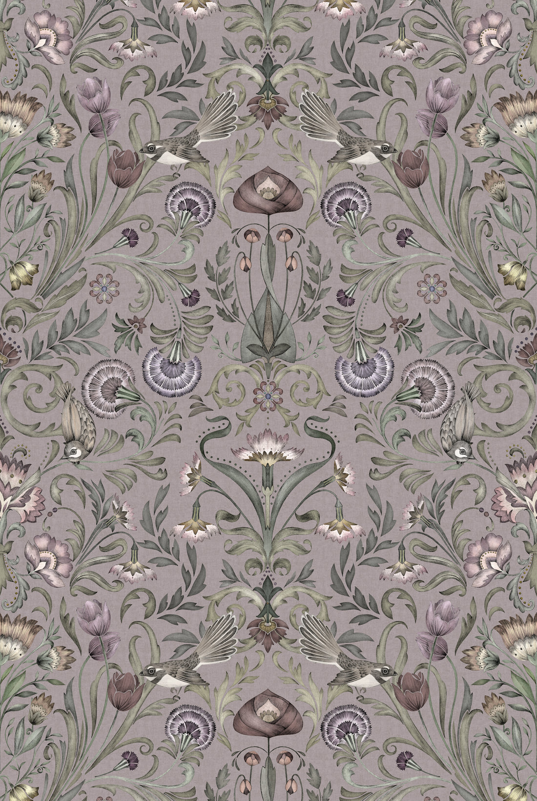 VICTORIAN BLOOM Moody mauve