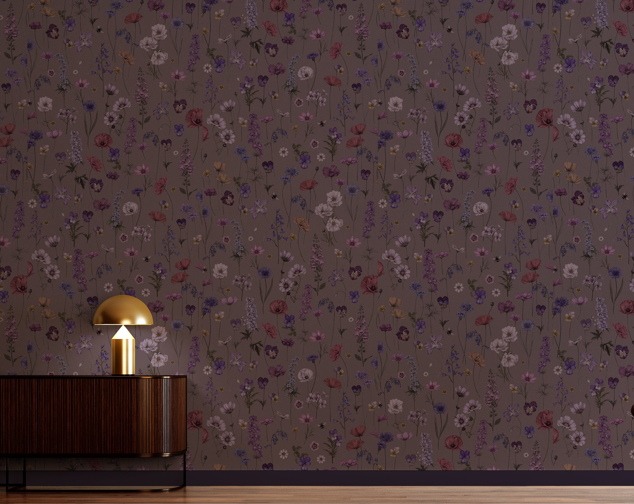 BOTANICA Mulberry Wallpaper