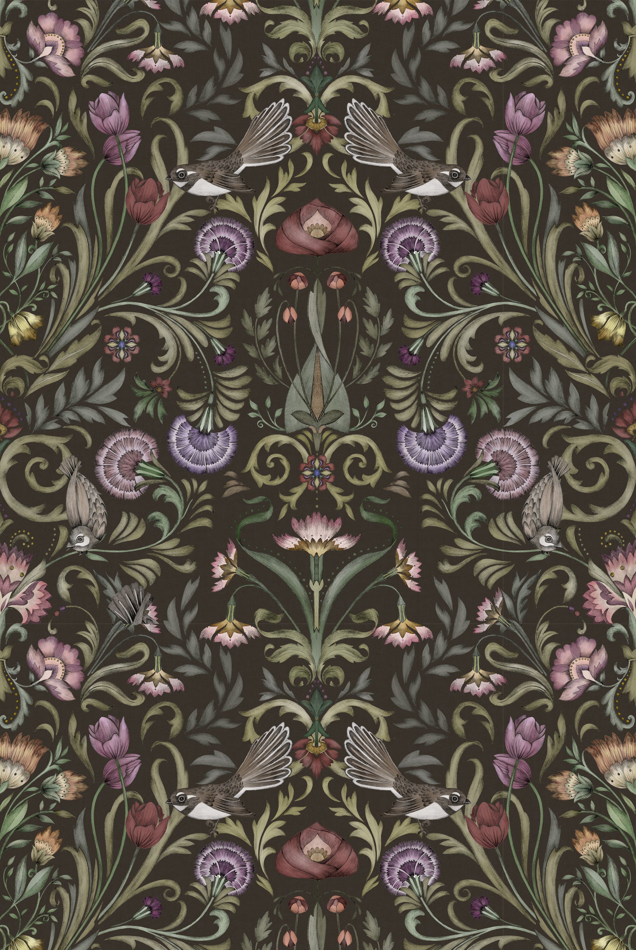 VICTORIAN BLOOM Chocolate