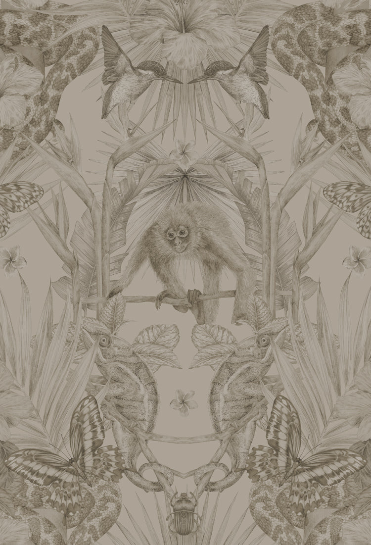 EXOTICA Alabaster Wallpaper