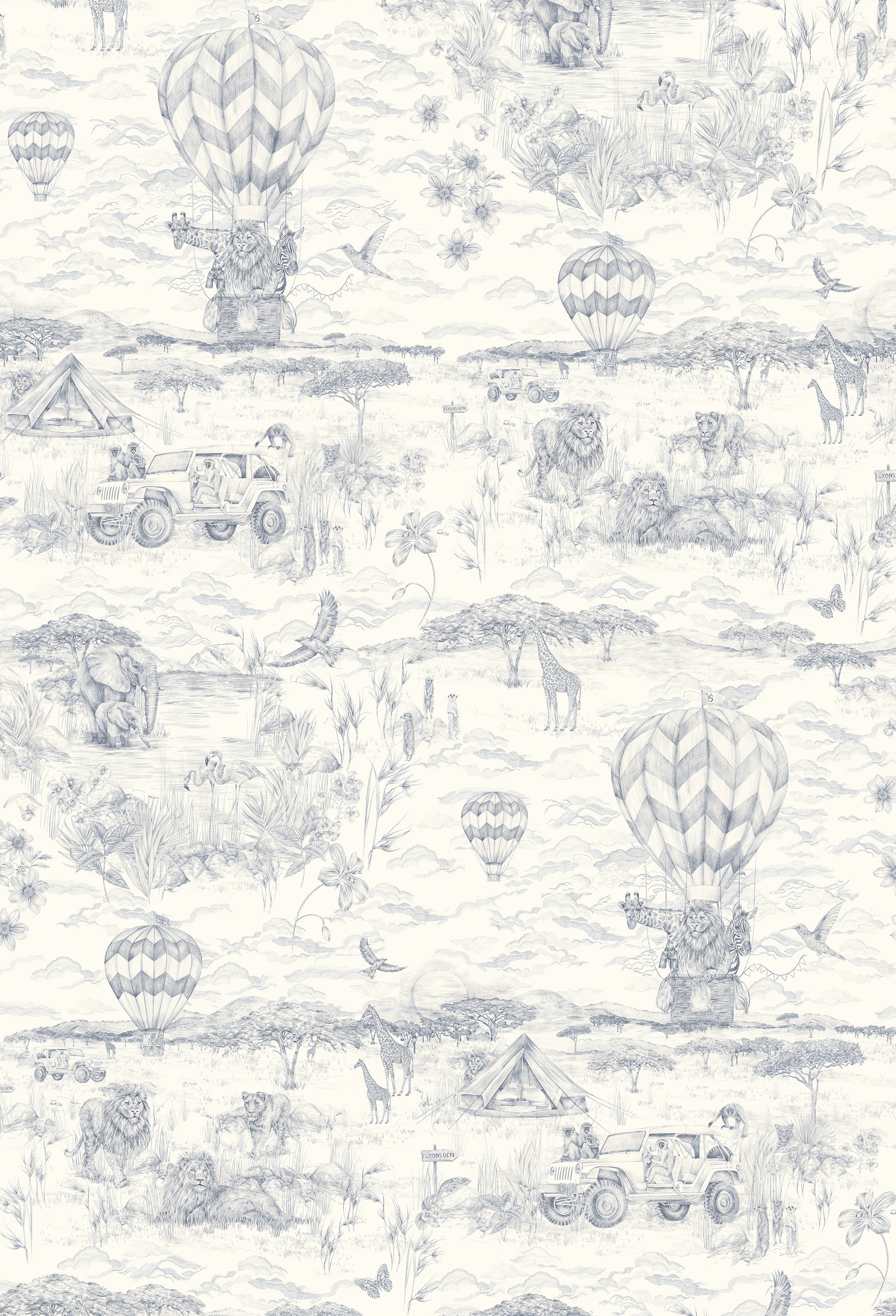 LYONS DEN Baby Blue Wallpaper