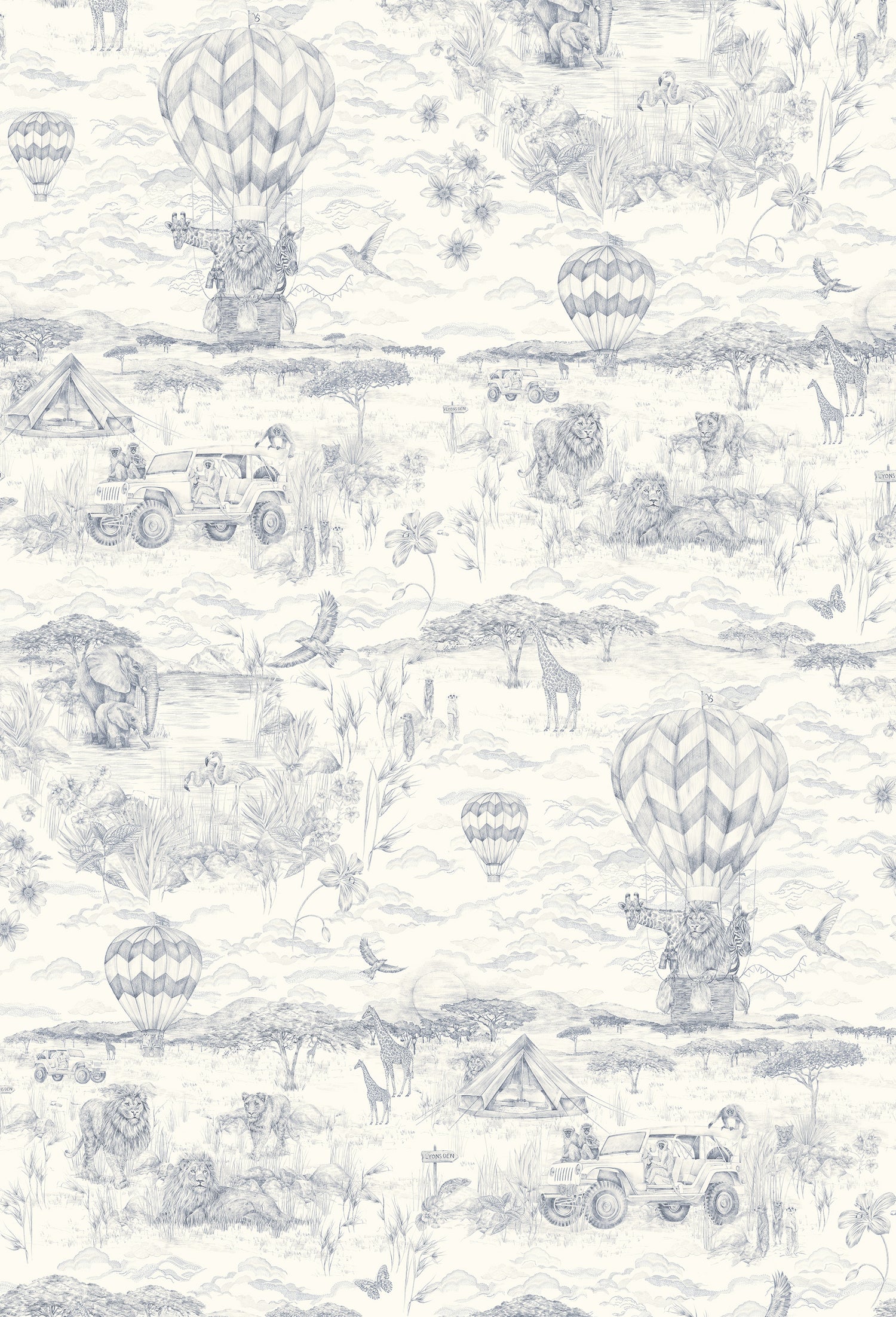 LYONS DEN Baby Blue linen fabric