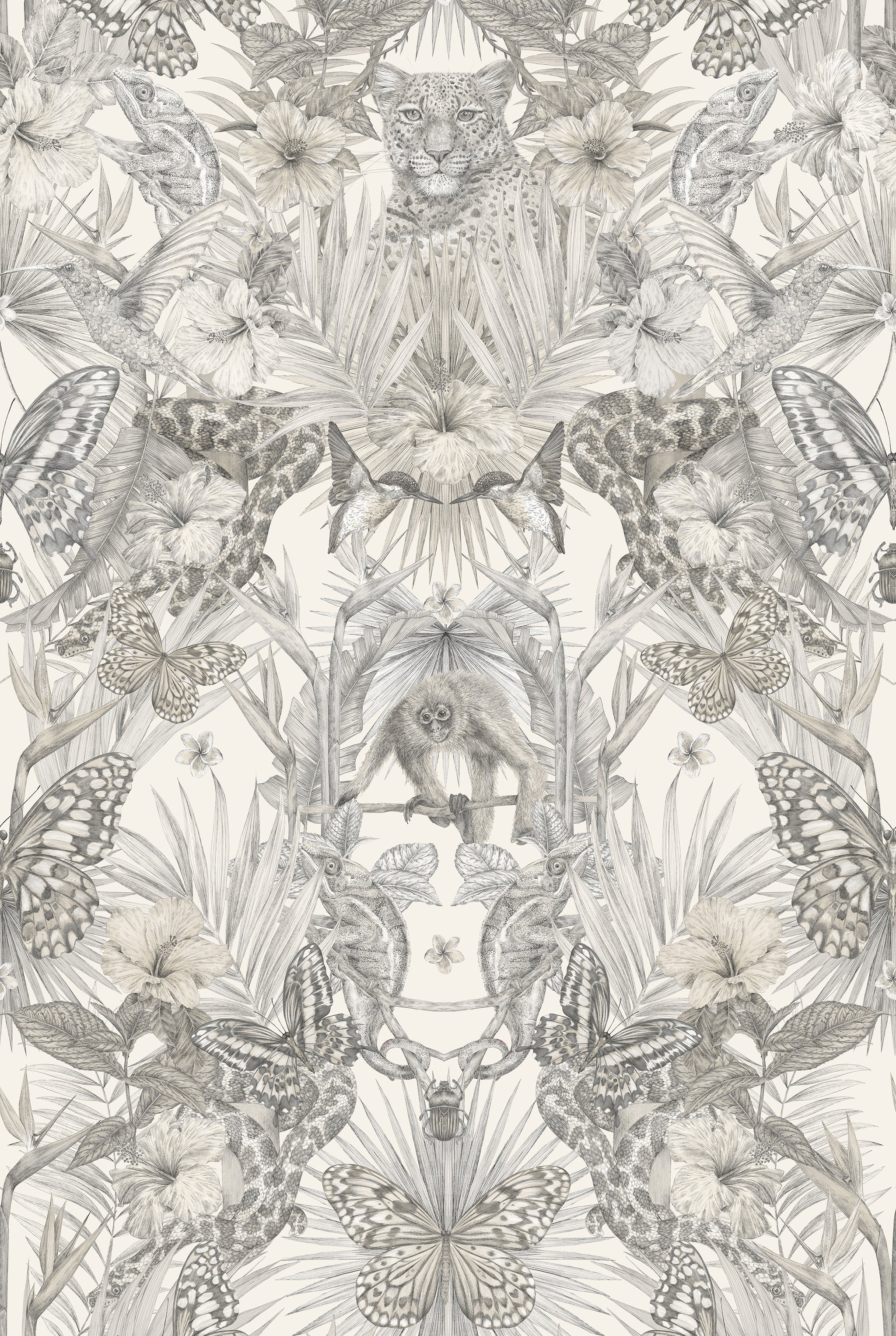 EXOTICA Parchment Wallpaper