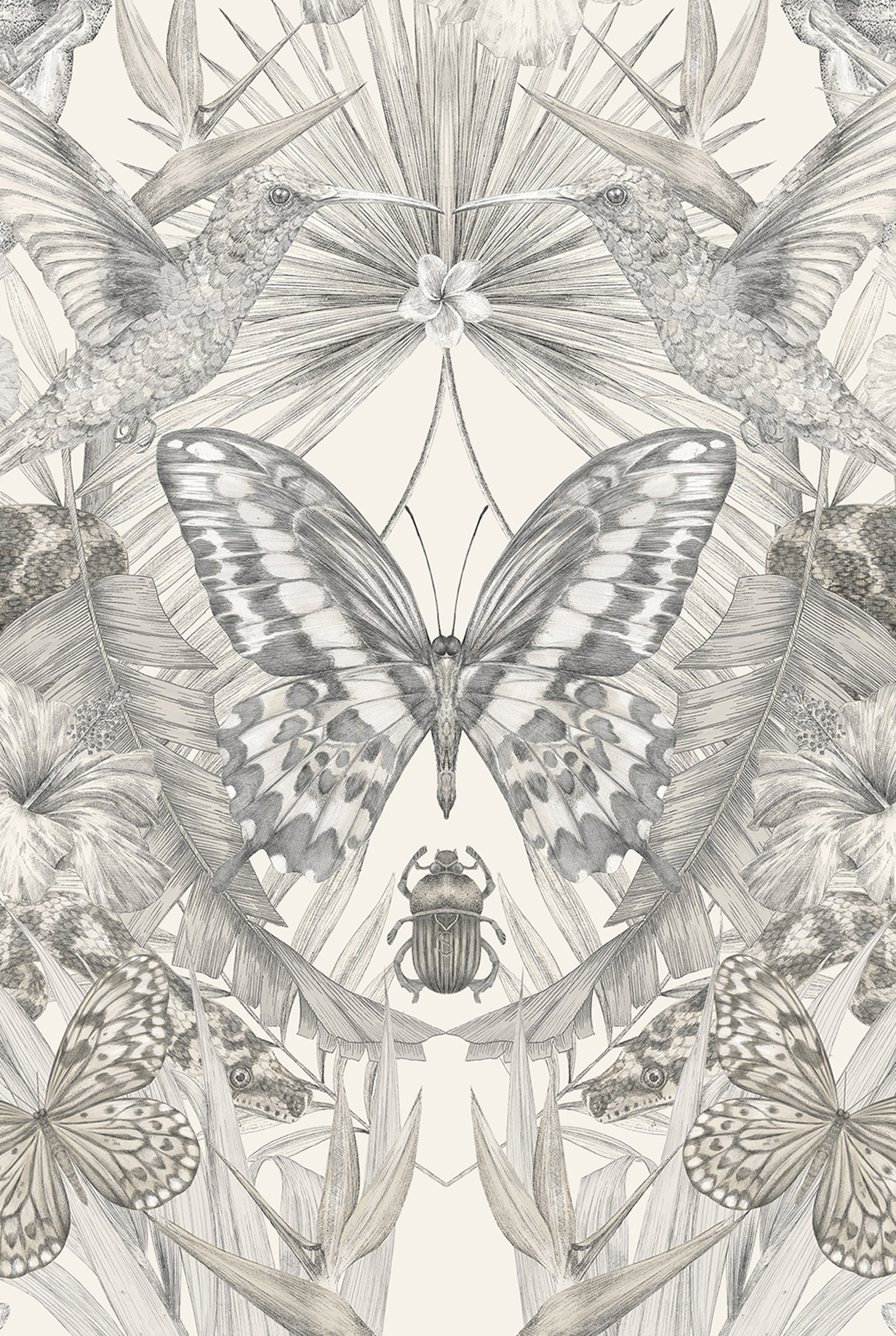 EXOTICA Parchment Wallpaper