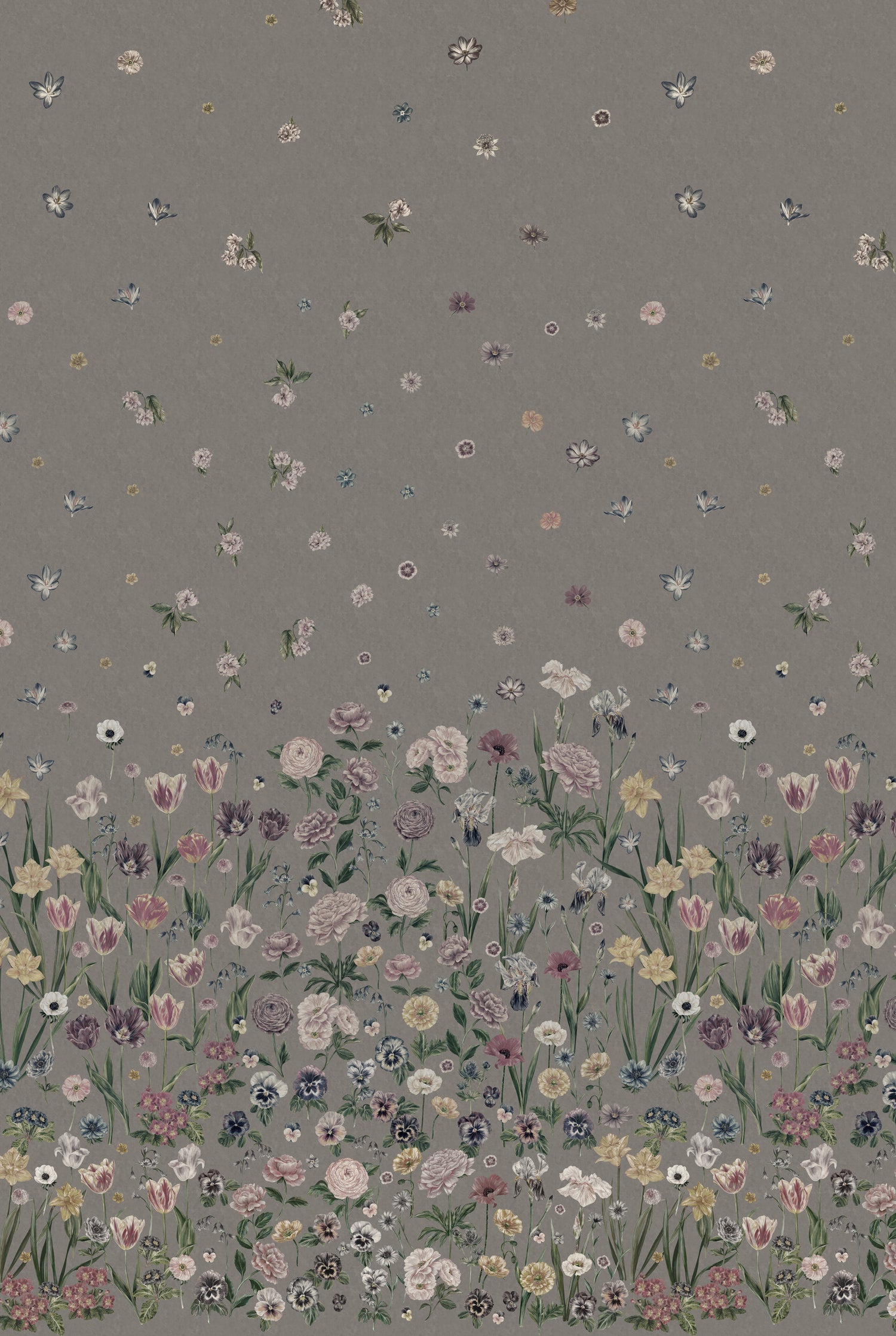 SEASONS IN BLOOM Clay Wallpaper