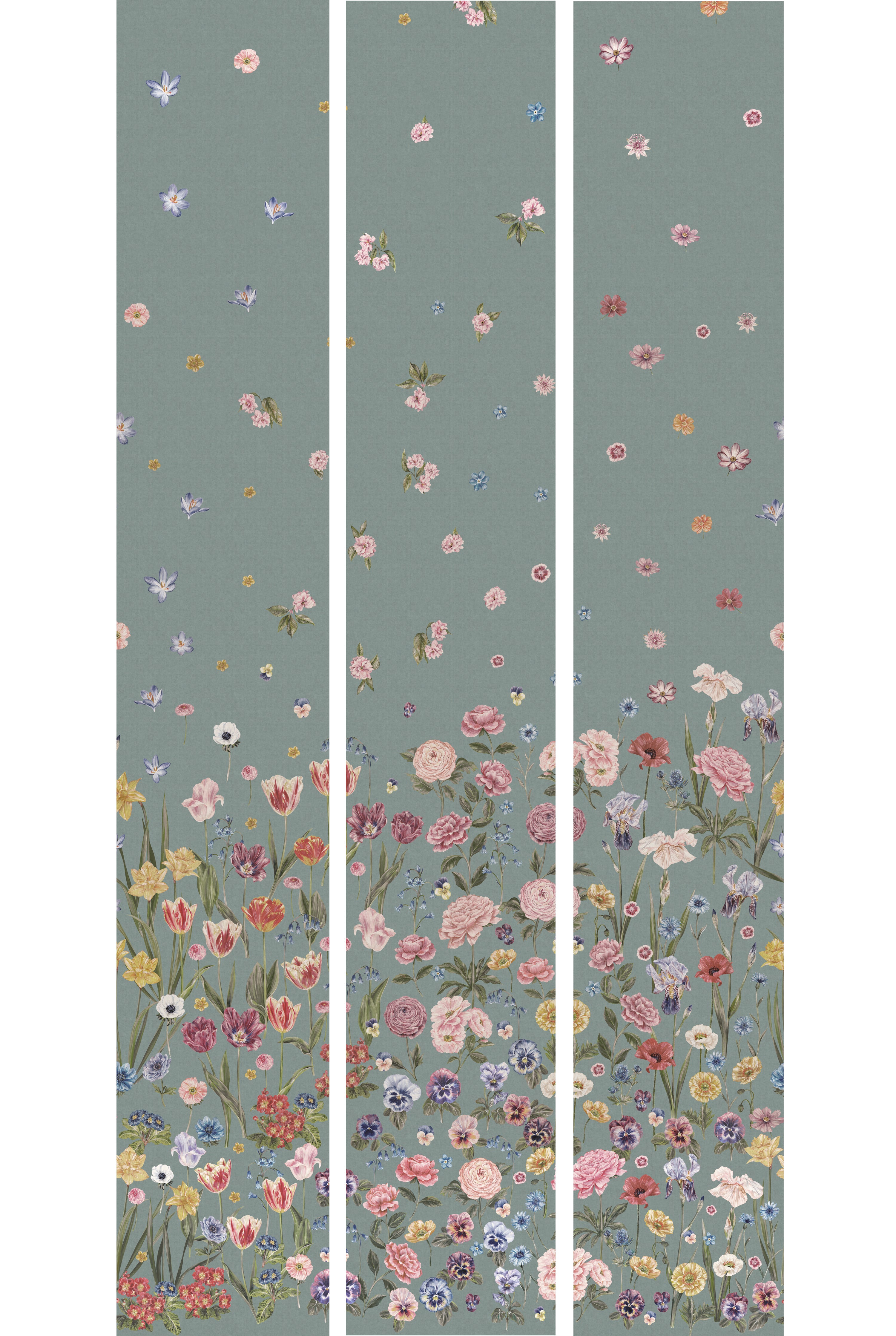 Fondo de pantalla de pergamino Botanica