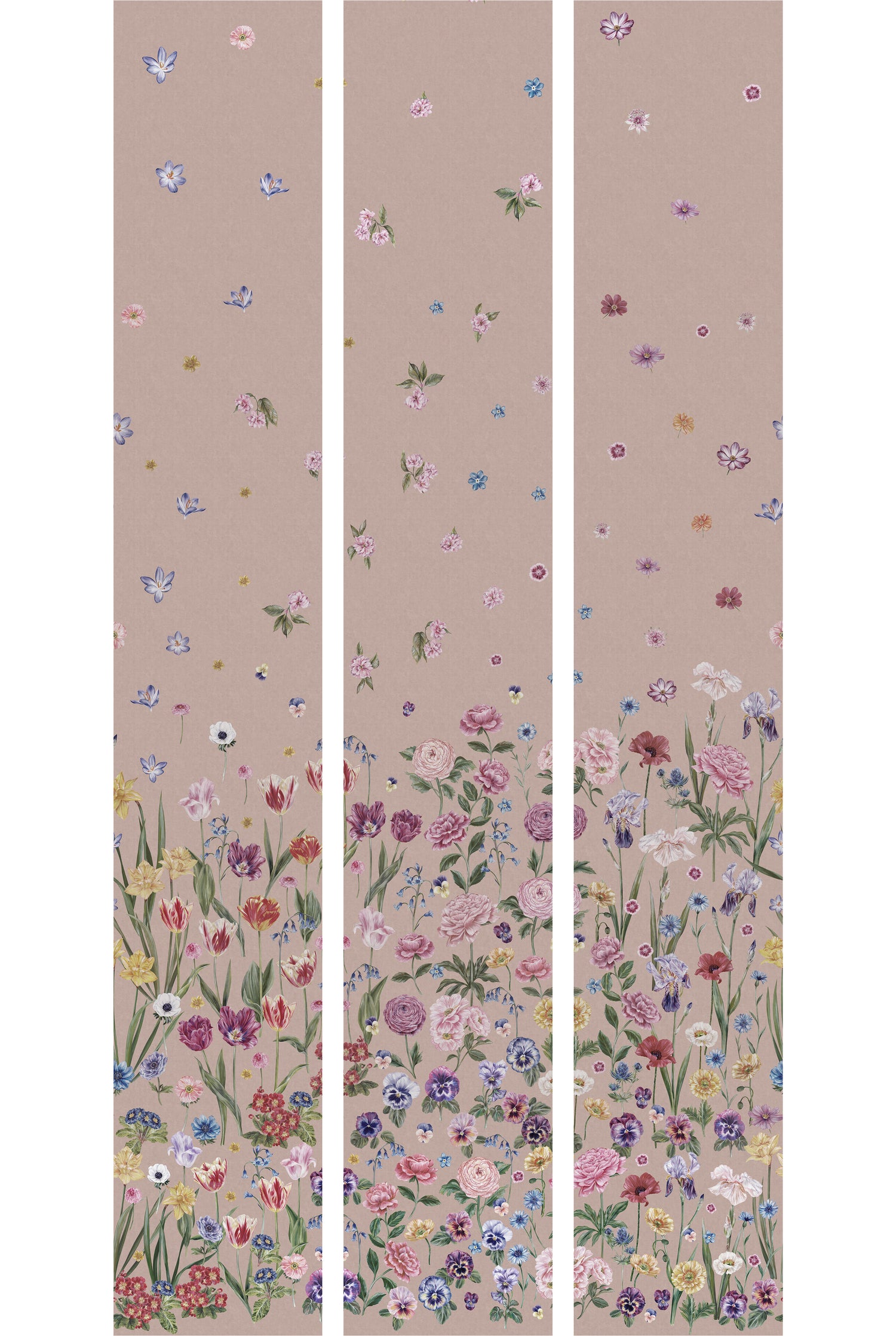 SEASONS IN BLOOM Pretty in Pink Wallpaper
