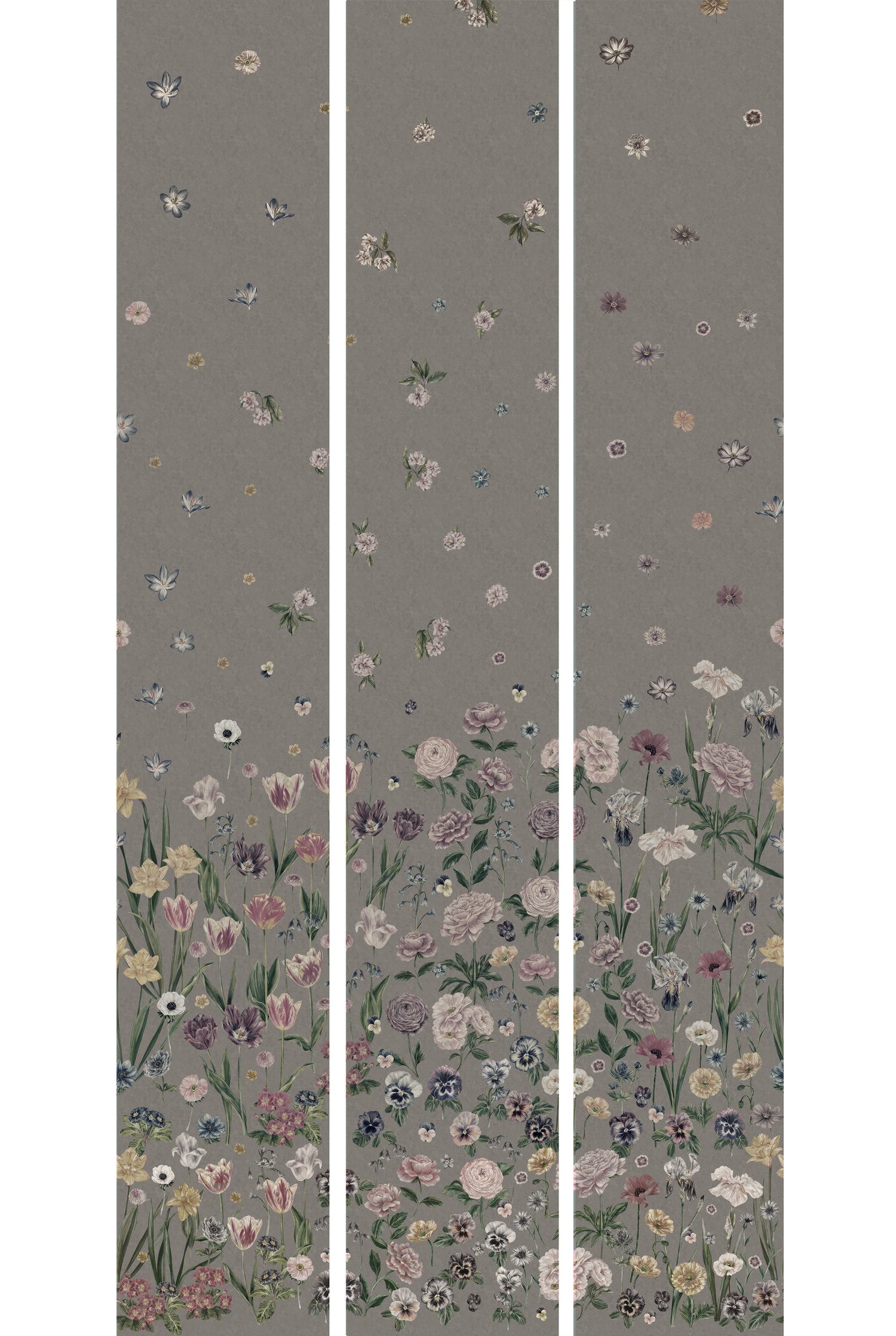 SEASONS IN BLOOM Clay Wallpaper