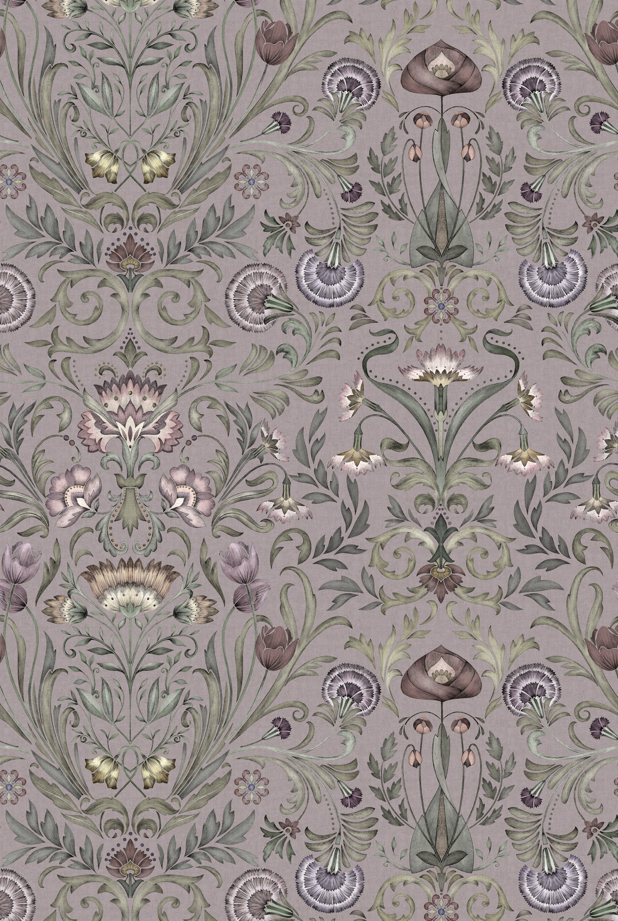 VICTORIAN BLOOM Moody mauve