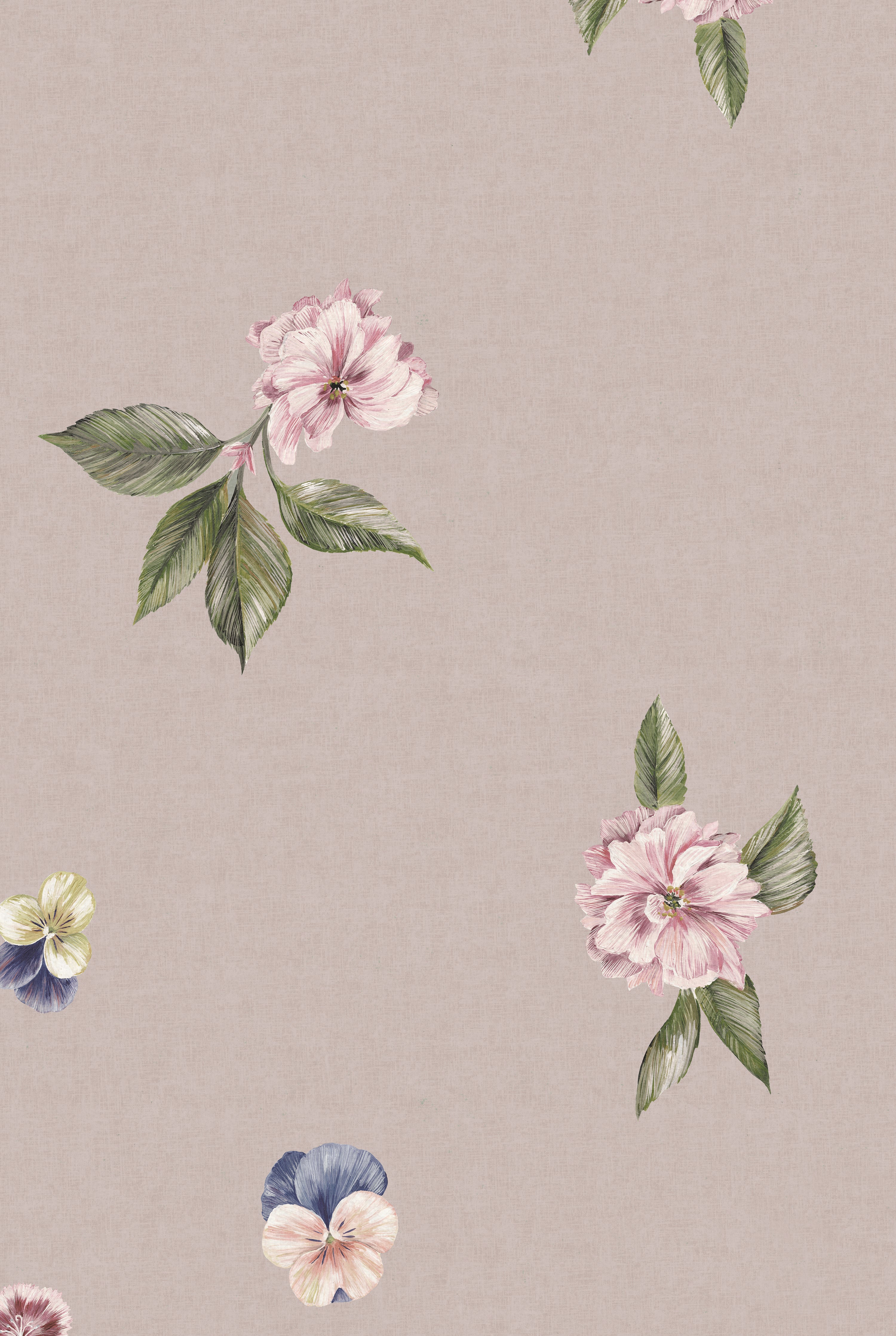 SEASONS IN BLOOM Pretty in Pink Wallpaper