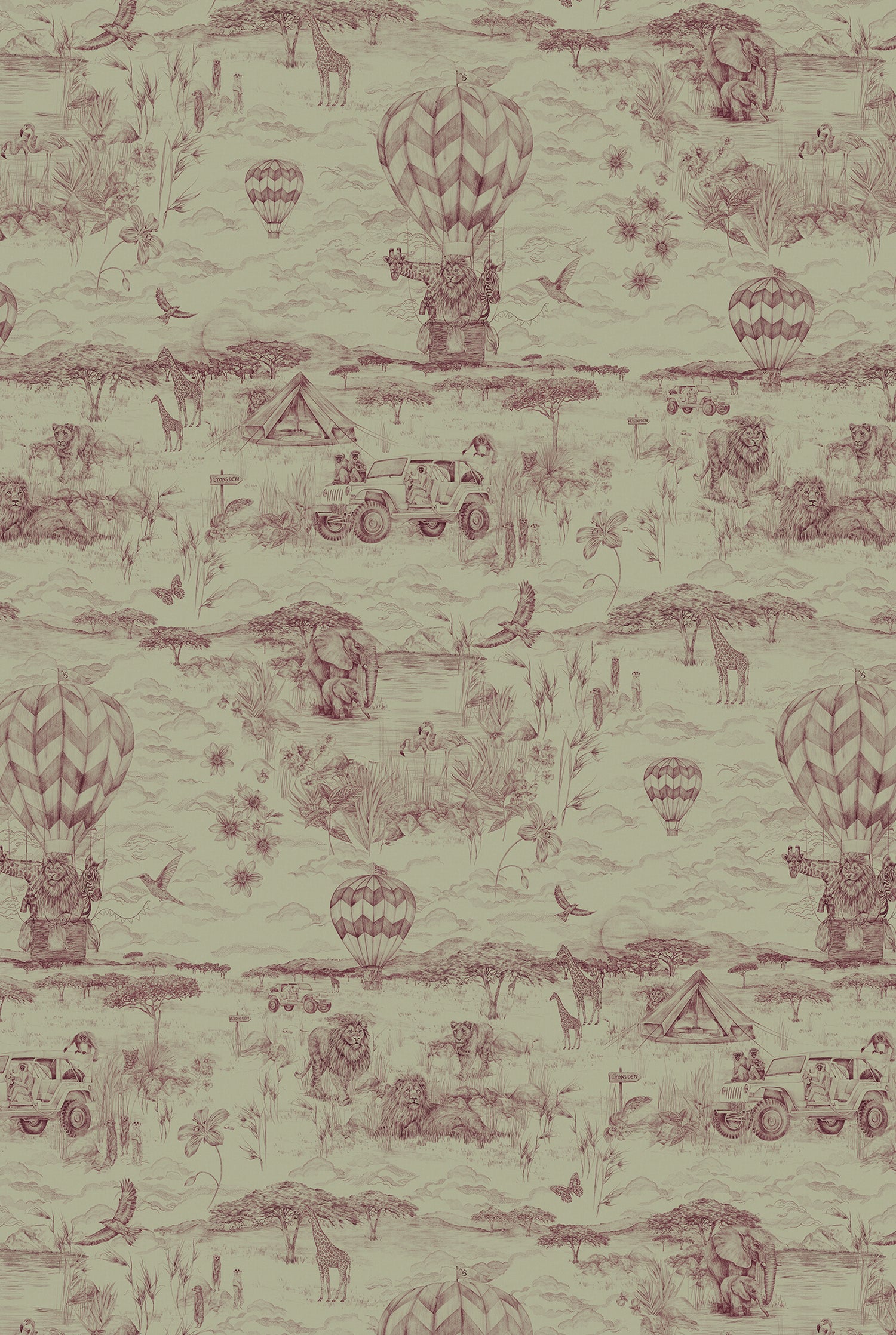 LYONS DEN Antique Rose velvet fabric