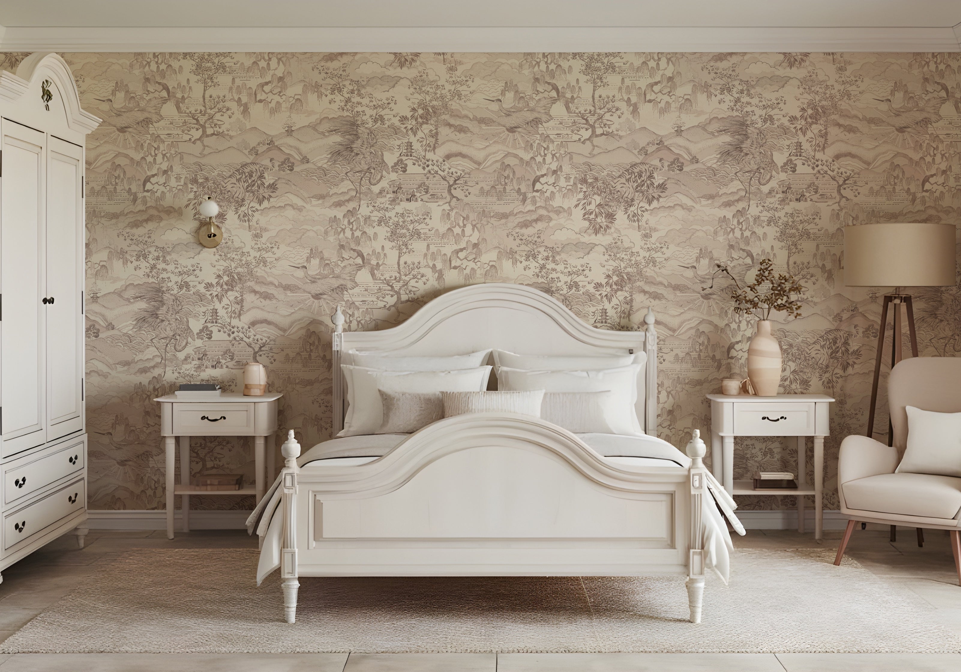 DREAM CATCHER Taupe Blush Wallpaper