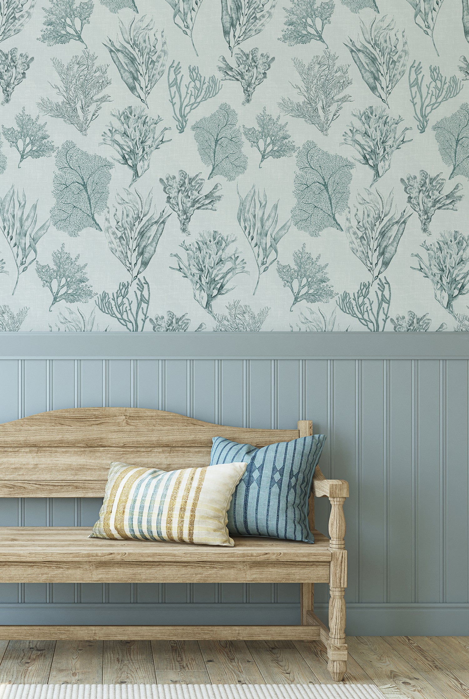 XV KELP FOREST Sea Clay Wallpaper