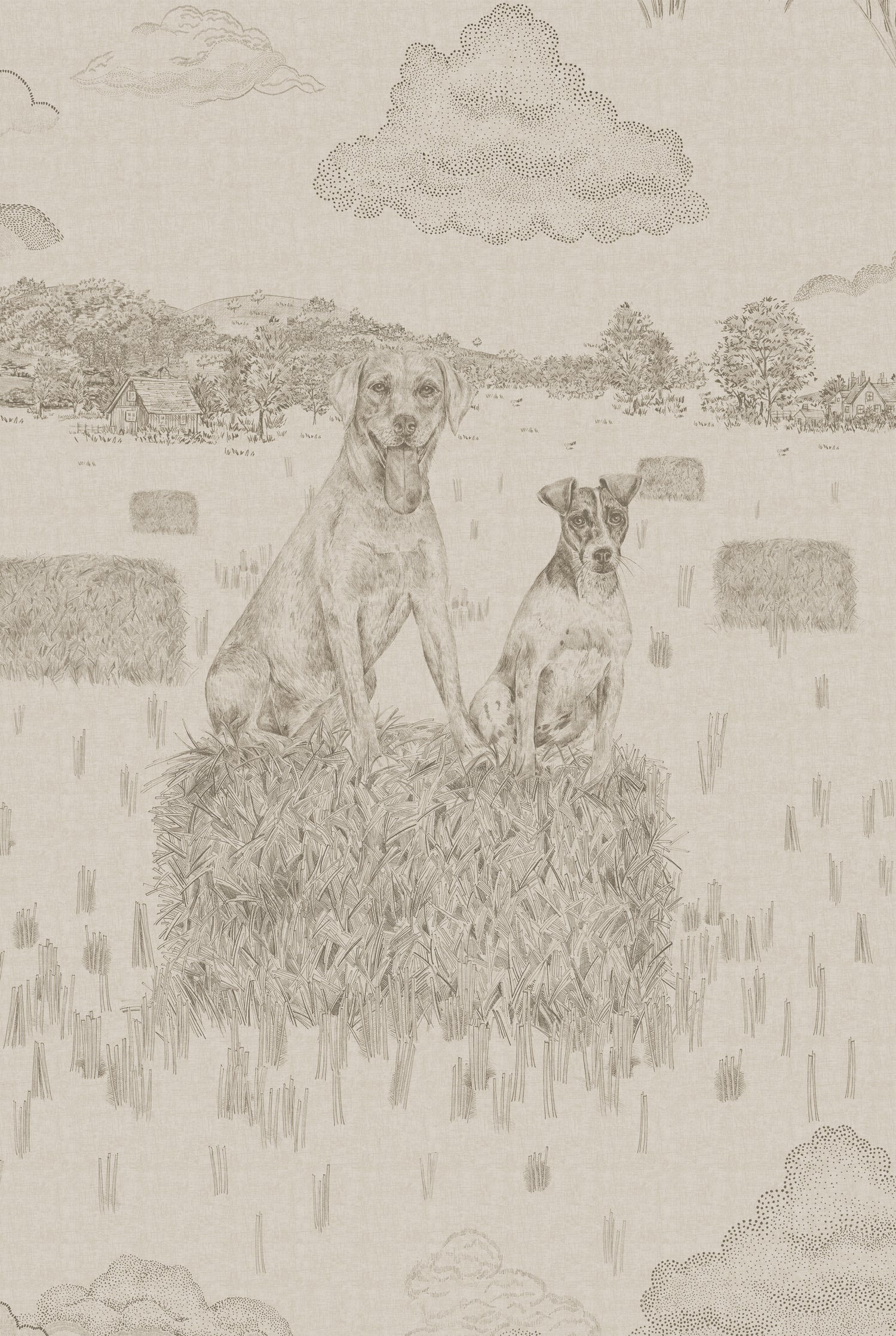 DOG TALES Egyptian Cotton