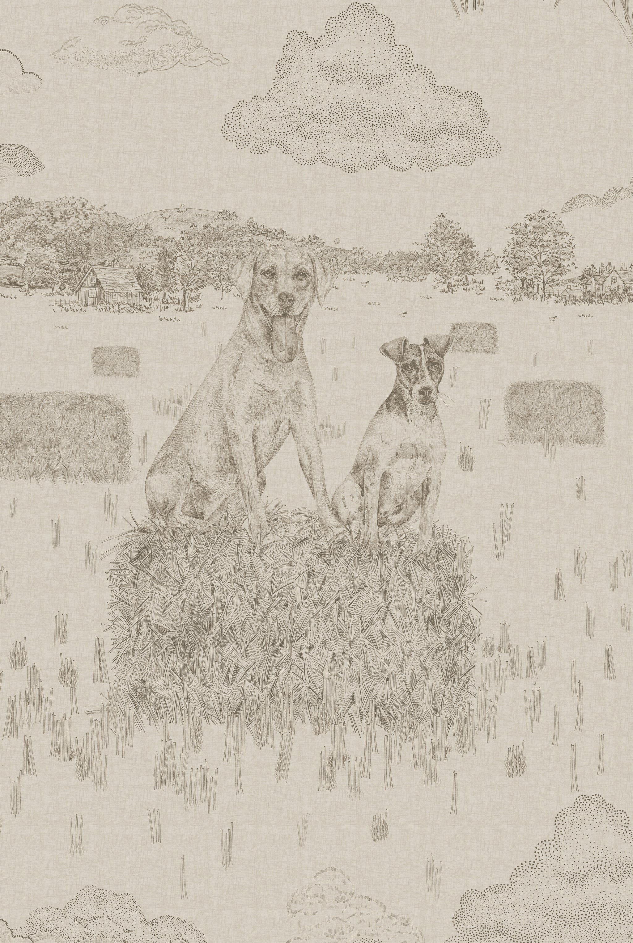 DOG TALES Egyptian Cotton