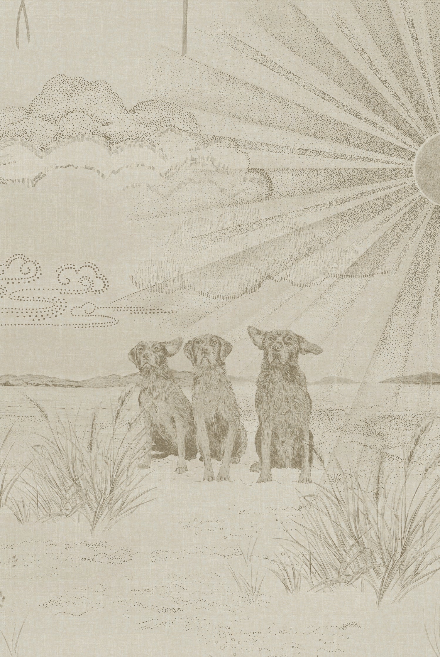 DOG TALES Egyptian Cotton