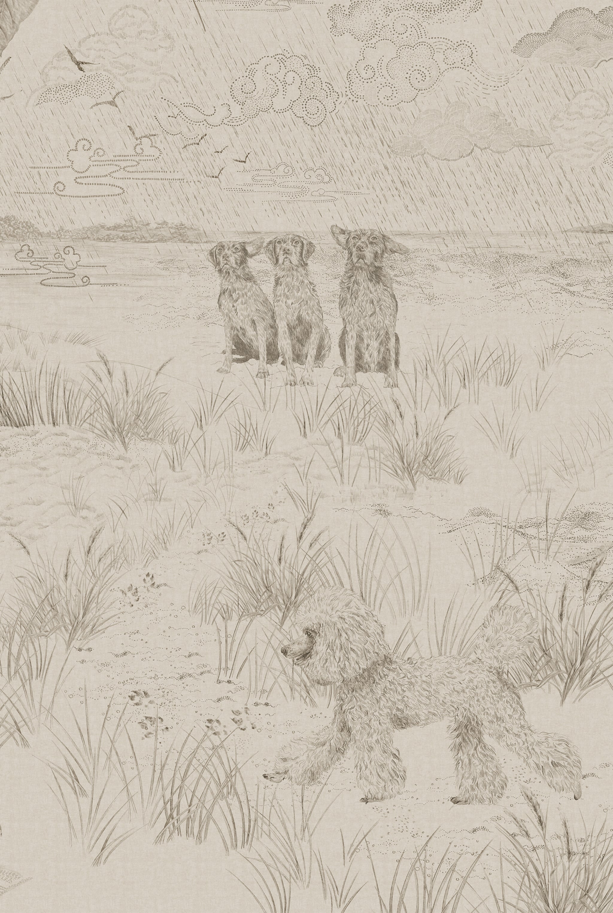 DOG TALES Egyptian Cotton