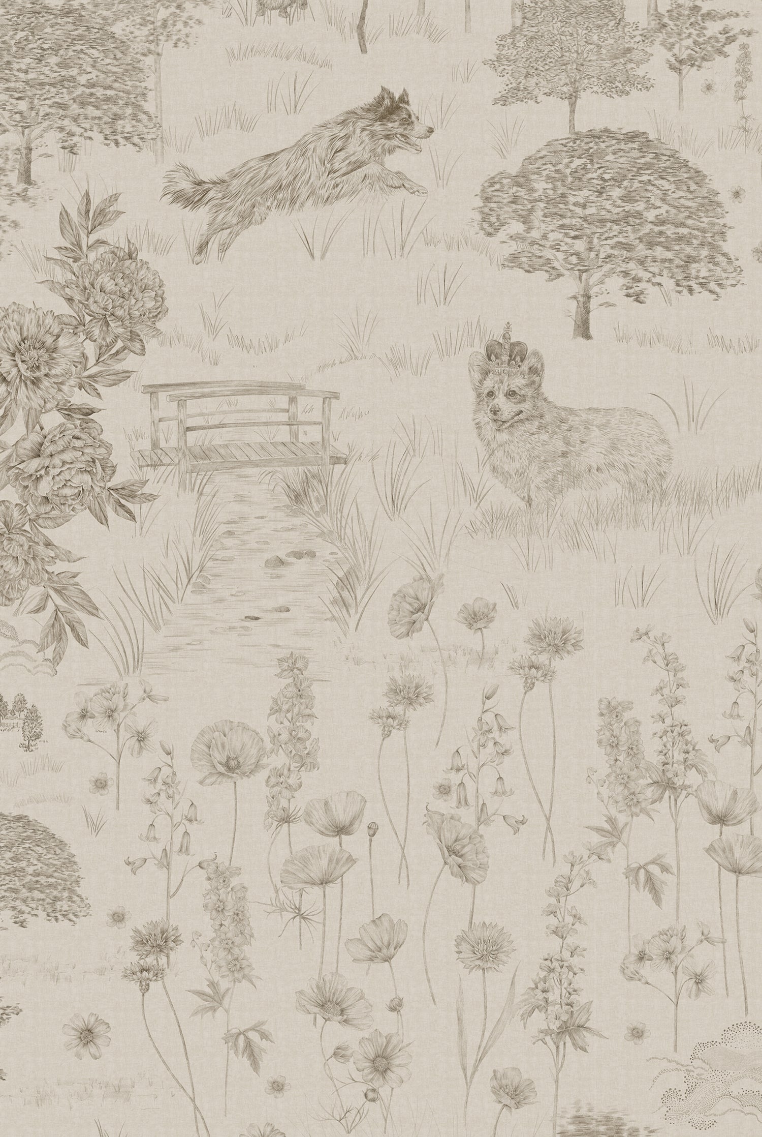 DOG TALES Egyptian Cotton