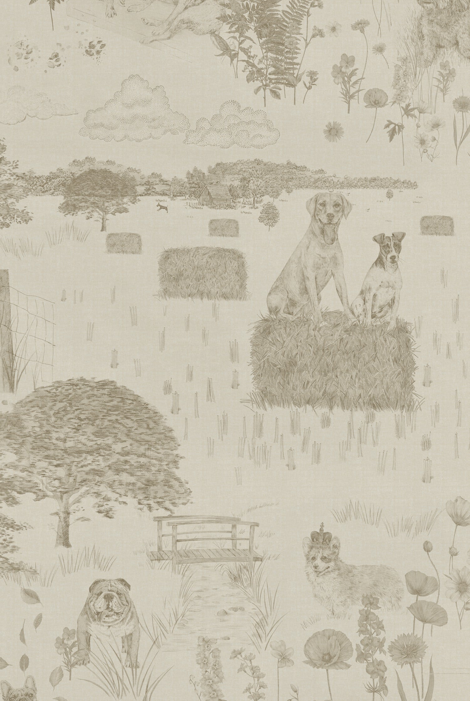 DOG TALES Egyptian Cotton