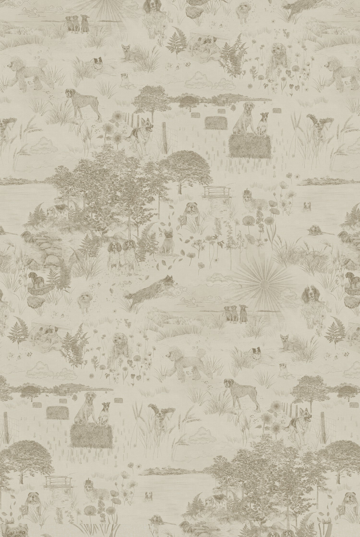 DOG TALES Egyptian Cotton