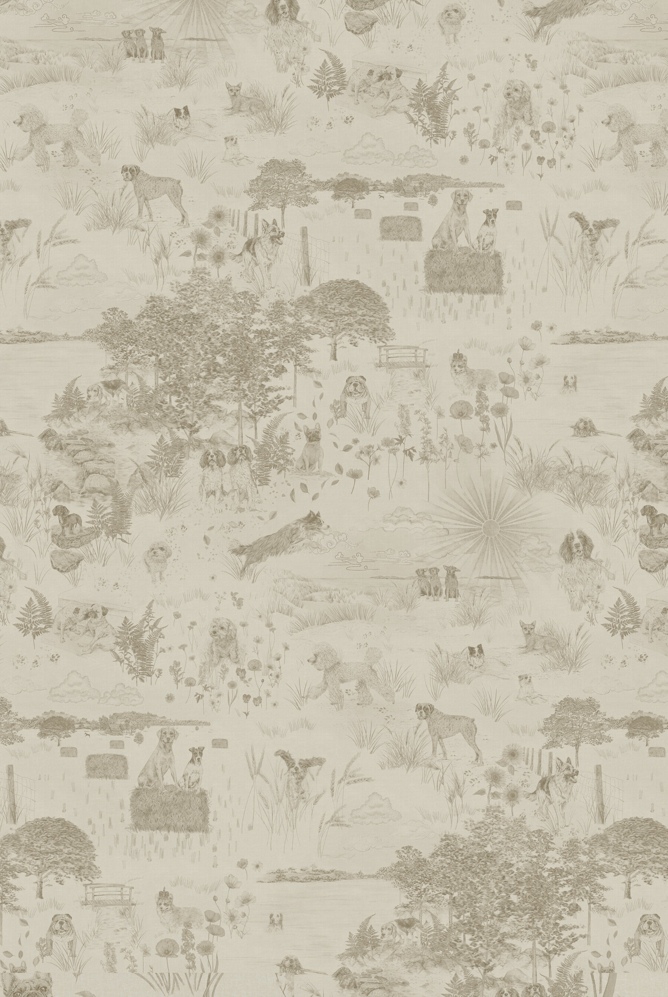 DOG TALES Egyptian Cotton