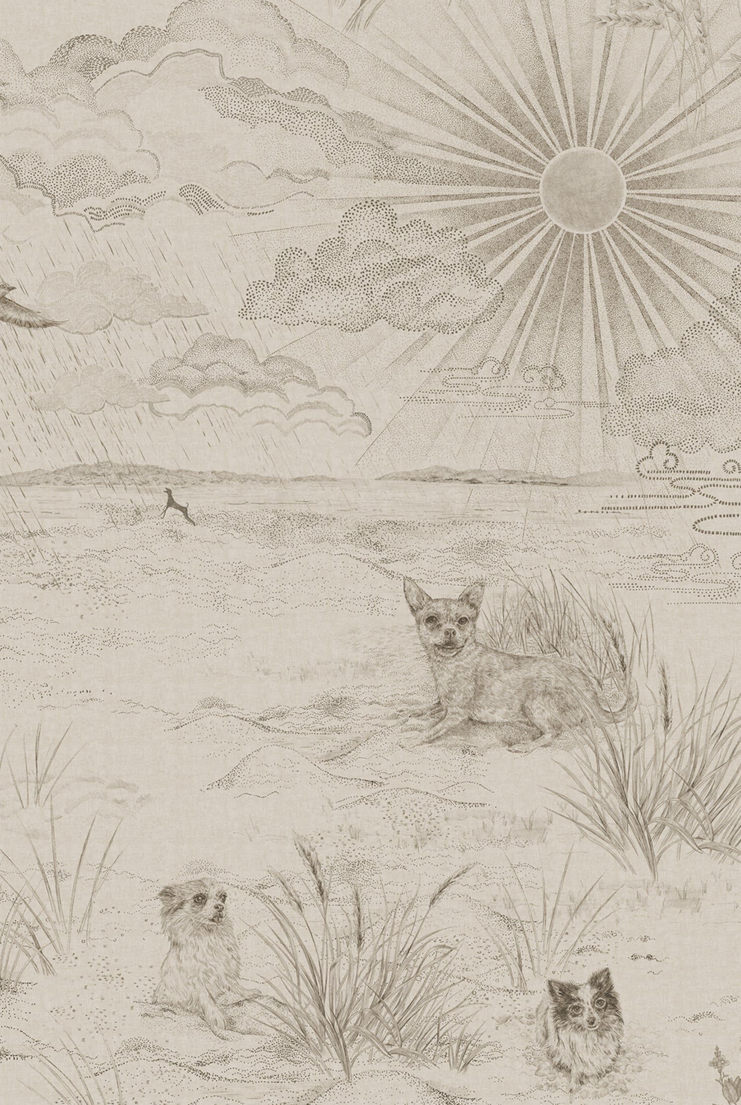 DOG TALES Egyptian Cotton