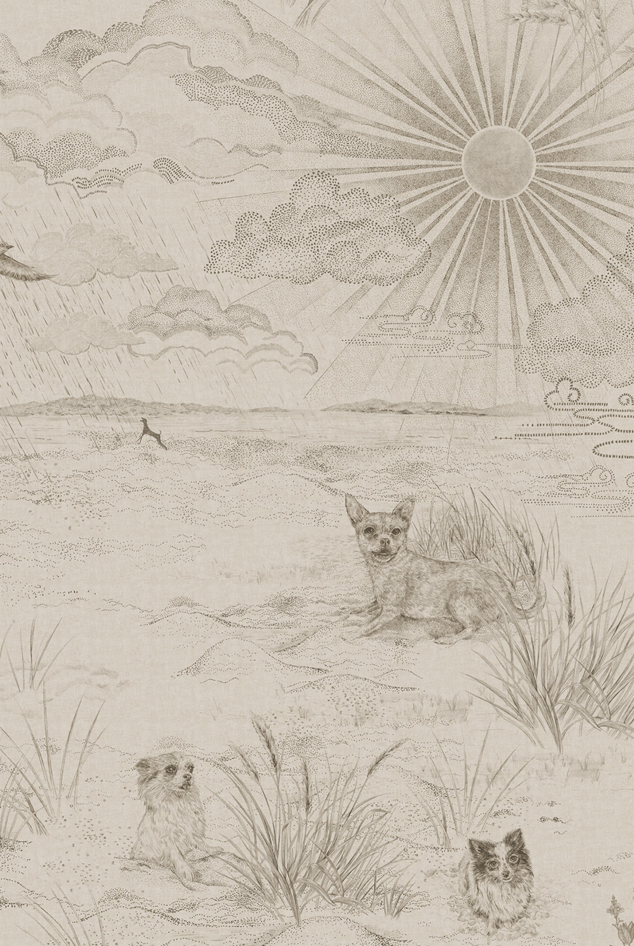 DOG TALES Egyptian Cotton