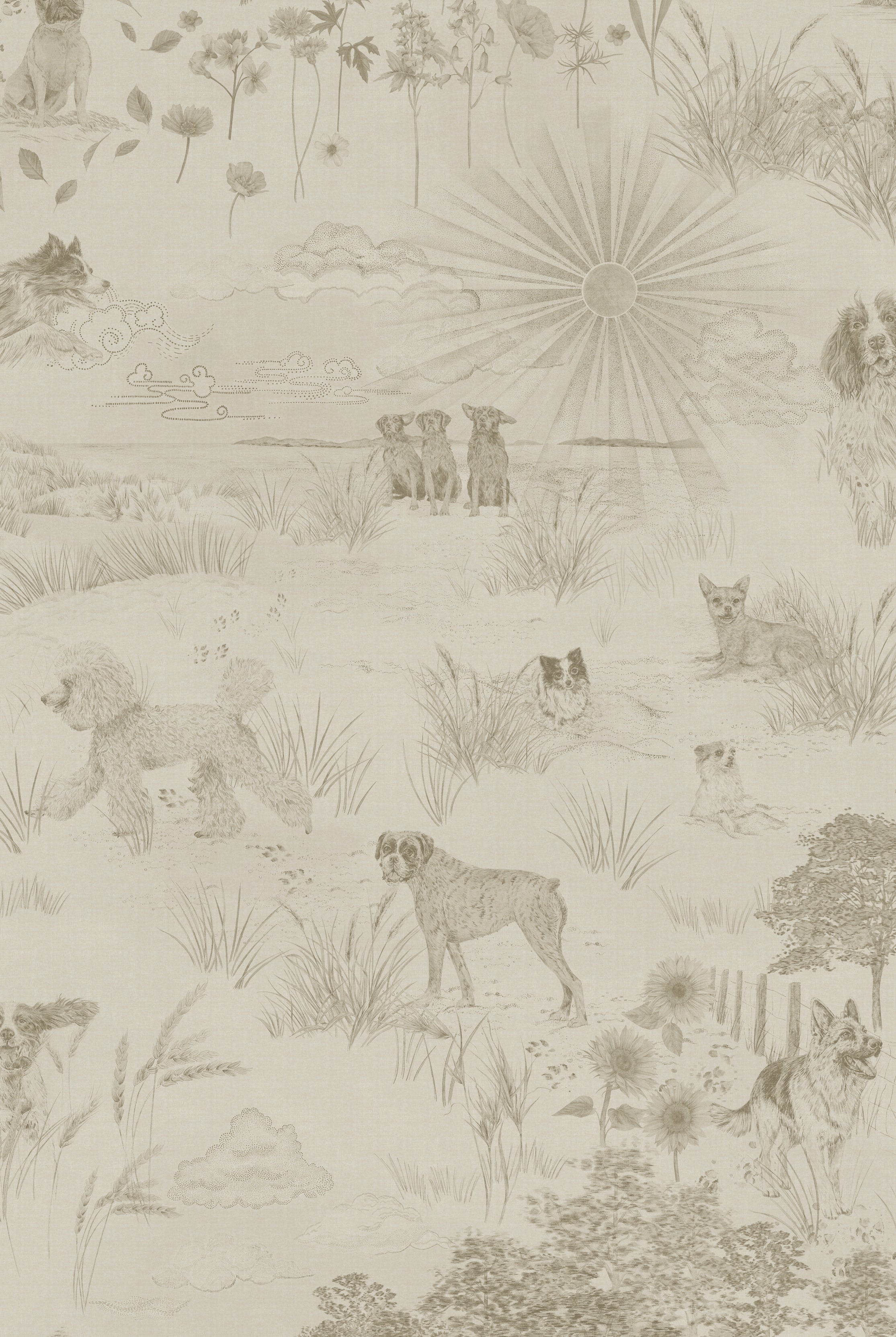 DOG TALES Egyptian Cotton