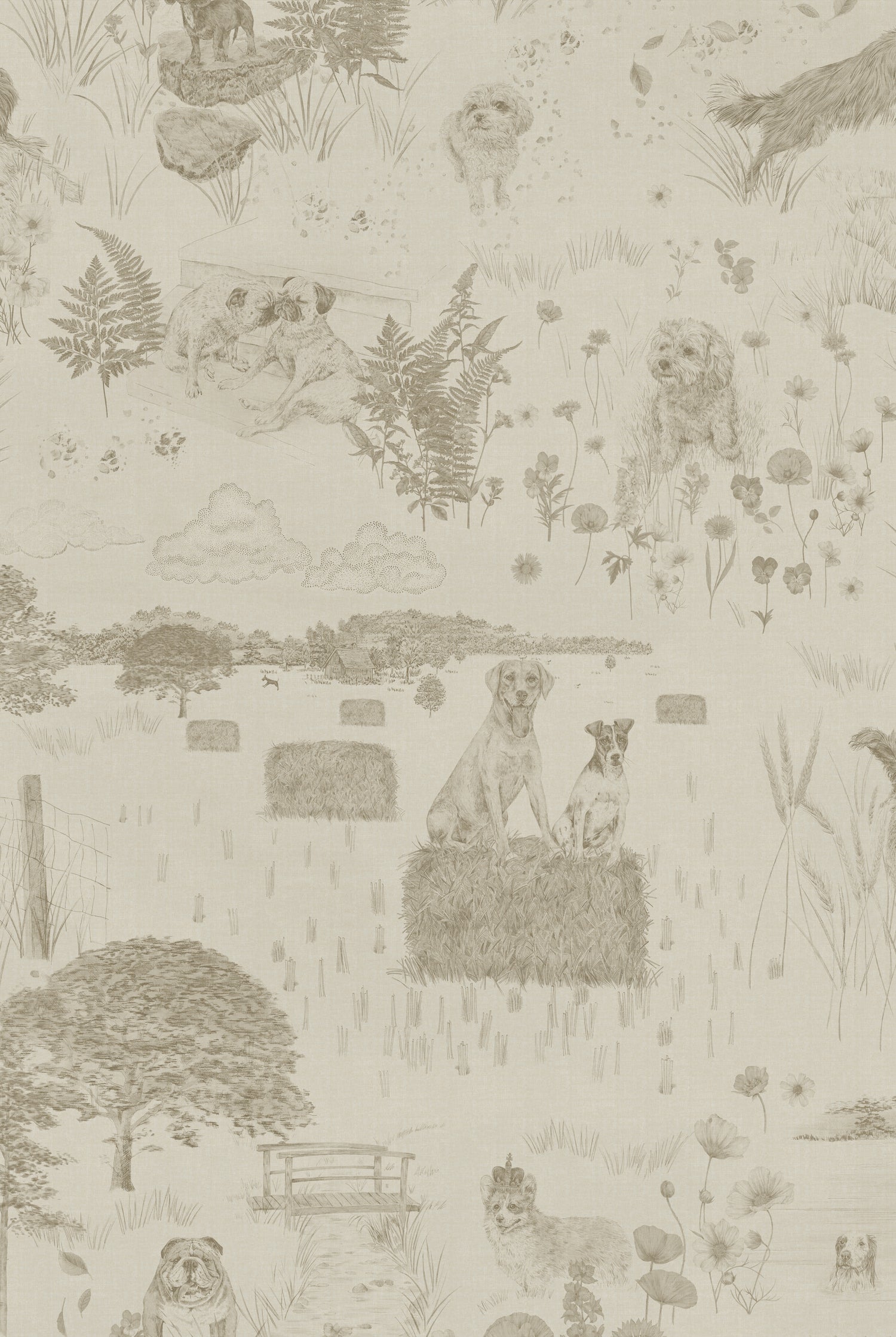 DOG TALES Egyptian Cotton