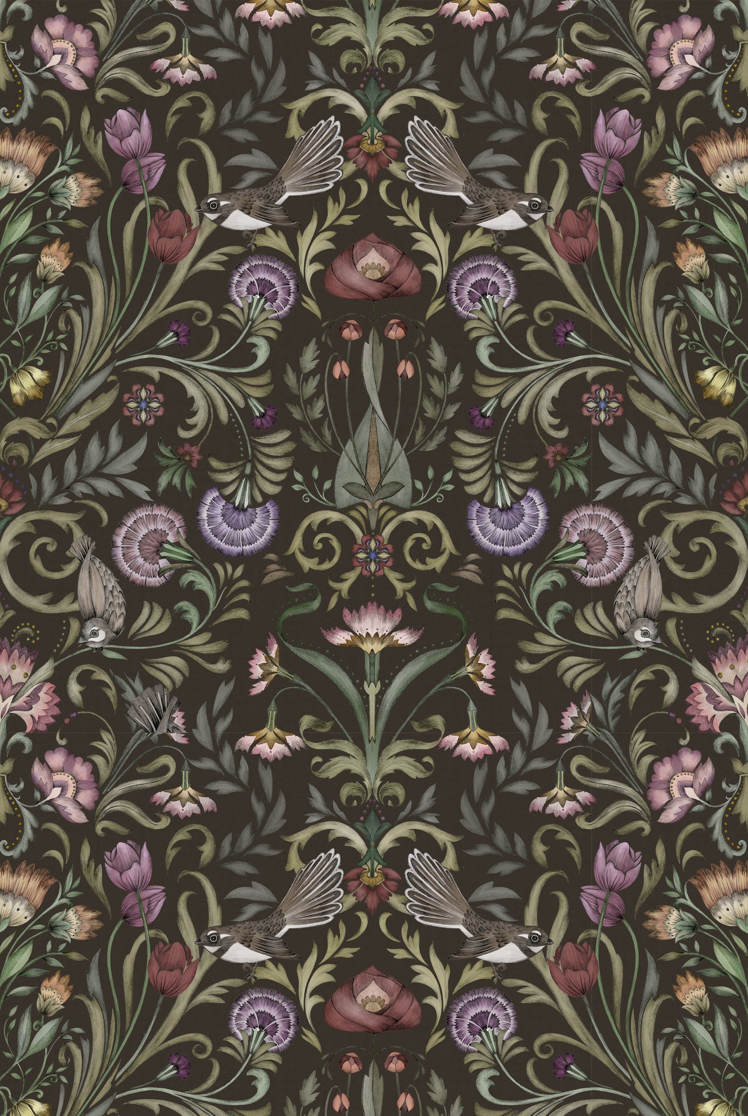 VICTORIAN BLOOM Chocolate