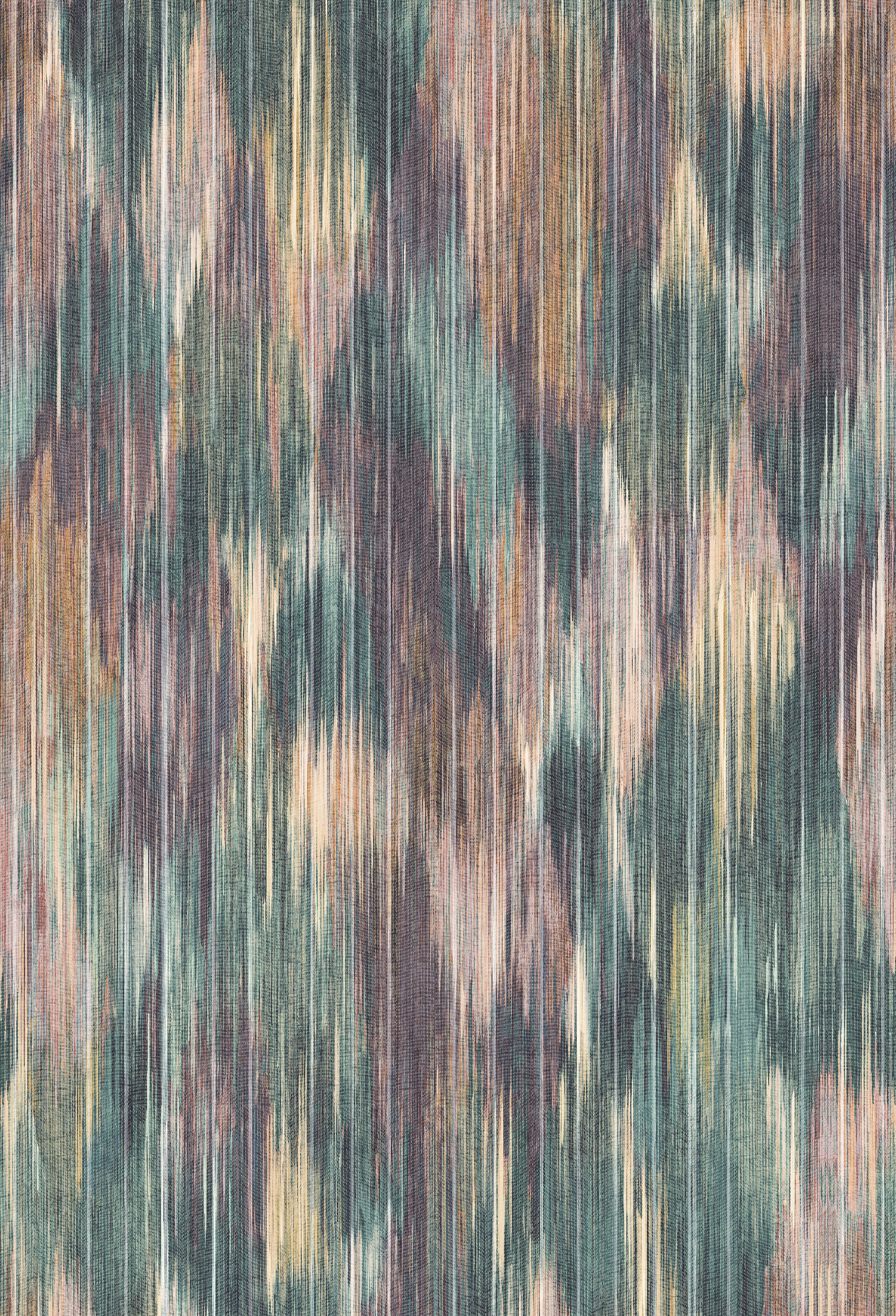 SPECTRE Ikat Almandine Wallpaper