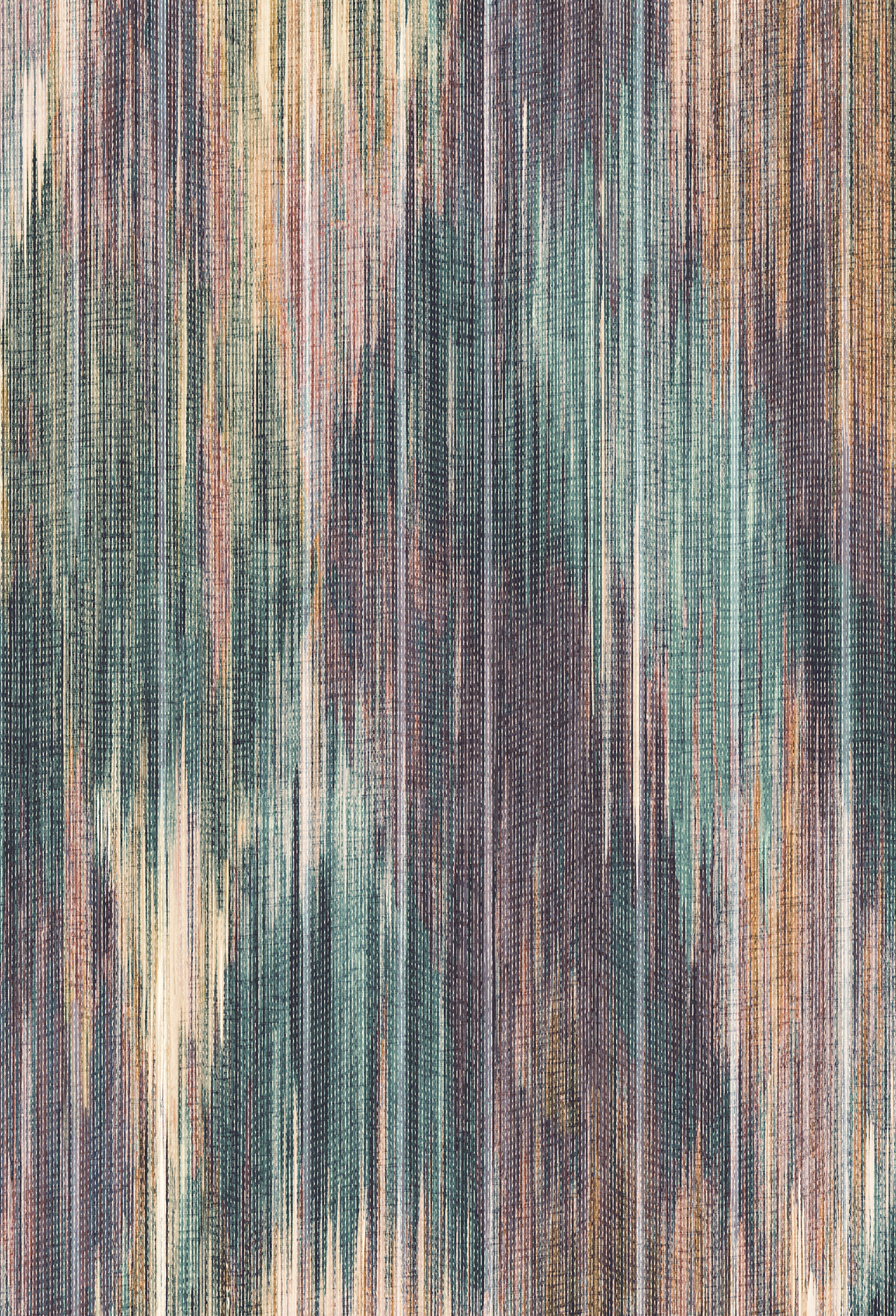 SPECTRE Ikat Almandine Wallpaper