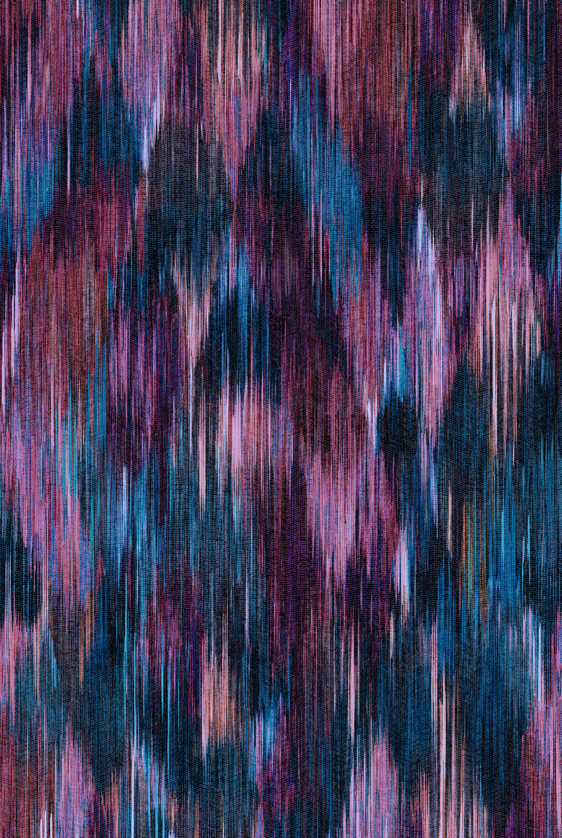 SPECTRE Ikat Jaded Berry Wallpaper