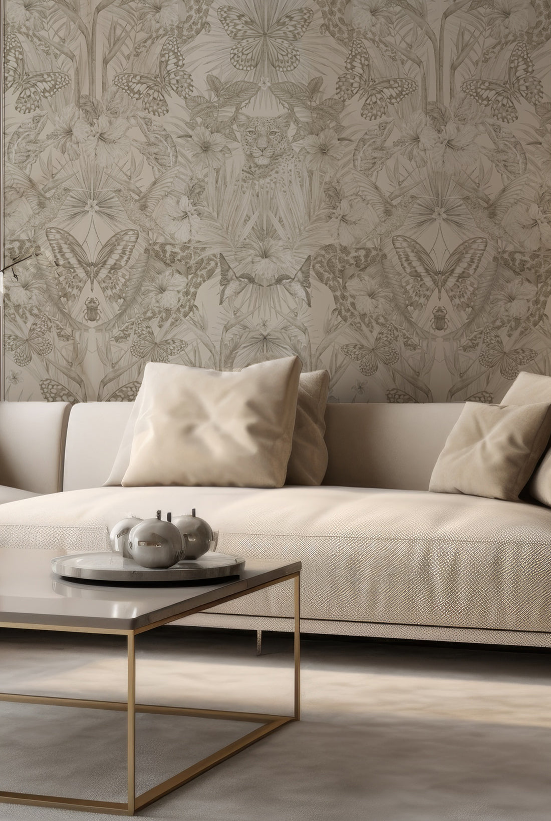 EXOTICA Alabaster Wallpaper