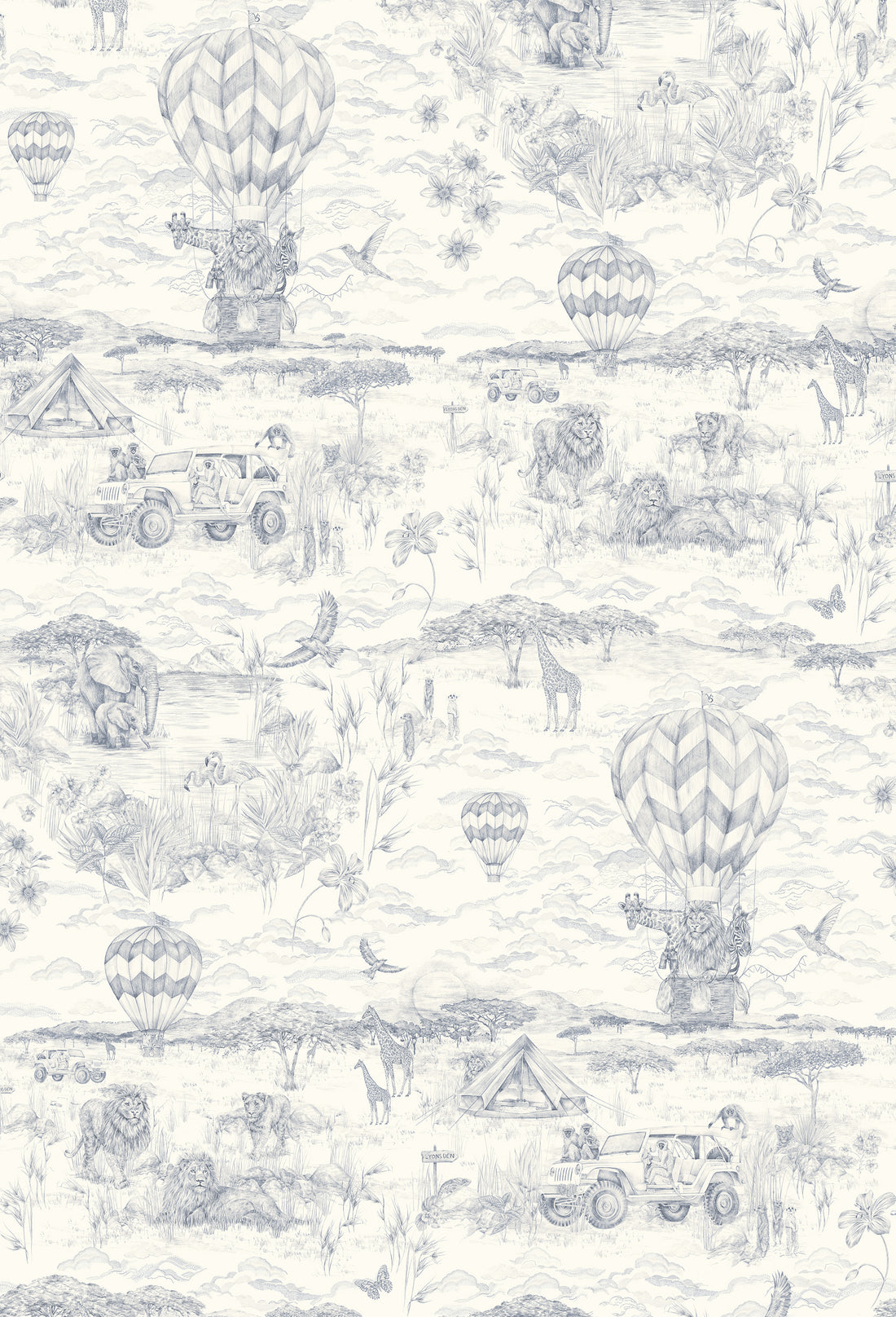 LYONS DEN Baby Blue linen fabric