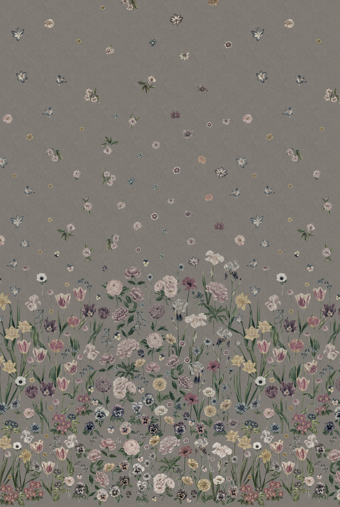 SEASONS IN BLOOM Clay Wallpaper