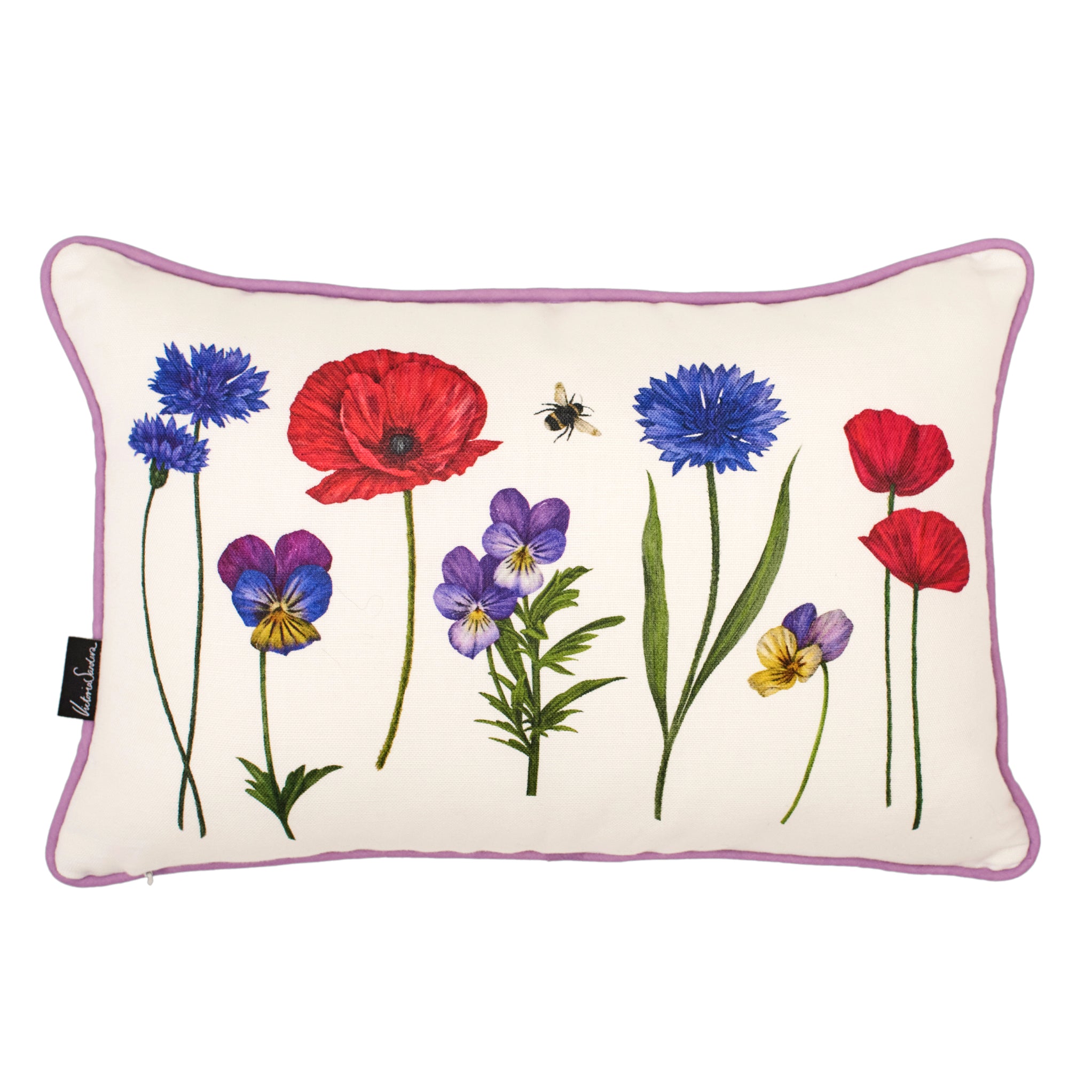 BOTANICA Chalk Medium GOTS ECO Cotton Drill Cushion