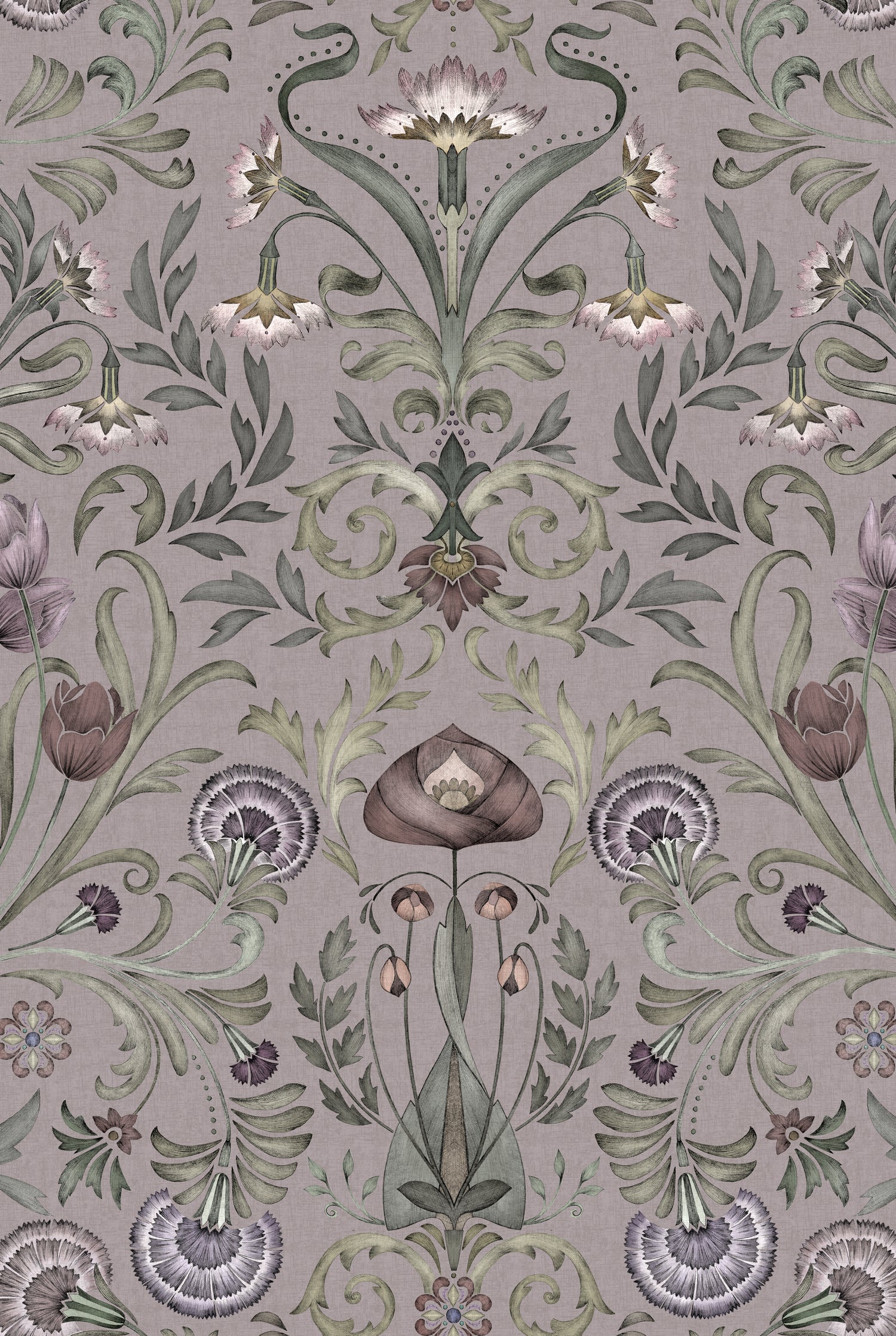 VICTORIAN BLOOM Moody mauve