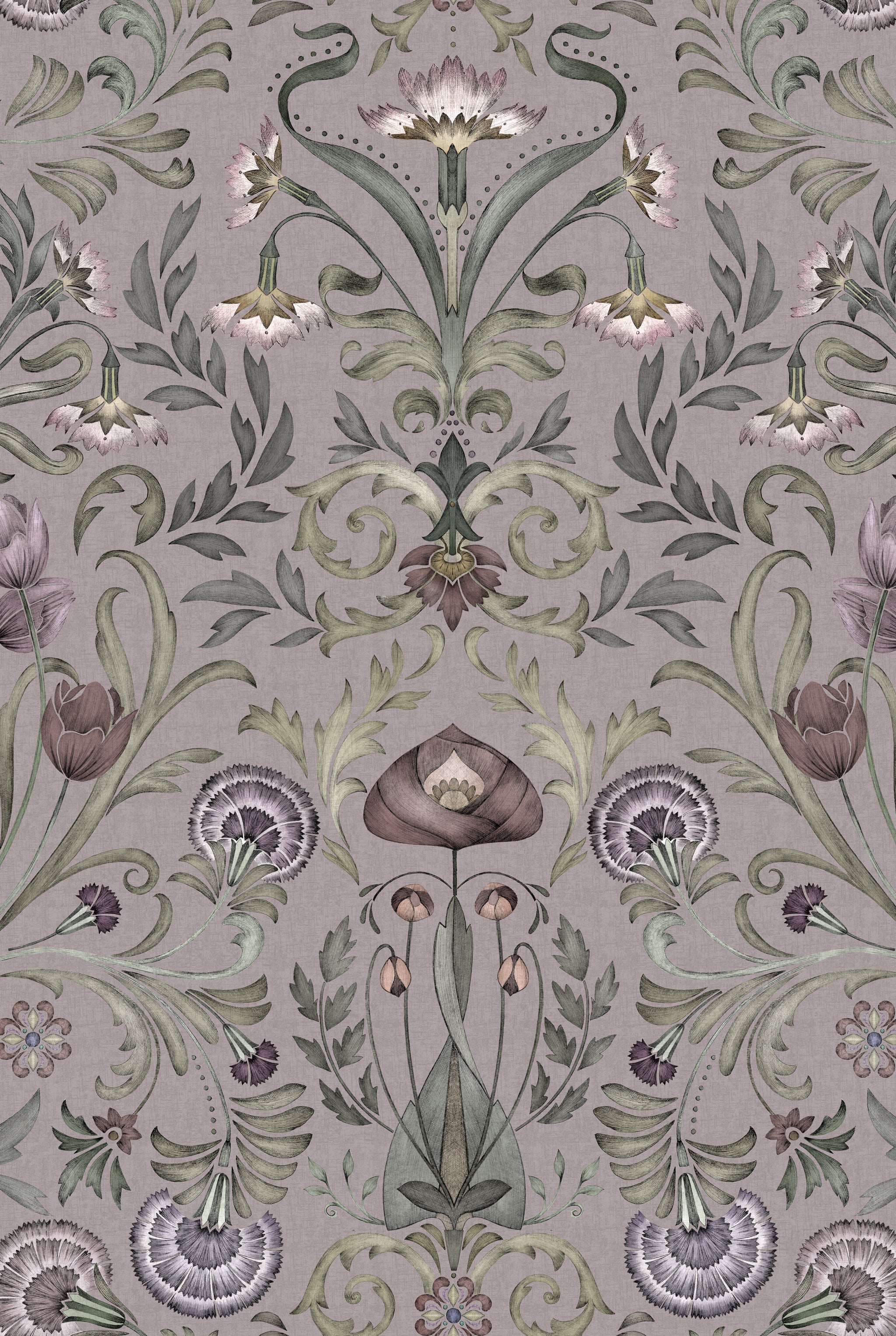 VICTORIAN BLOOM Moody mauve