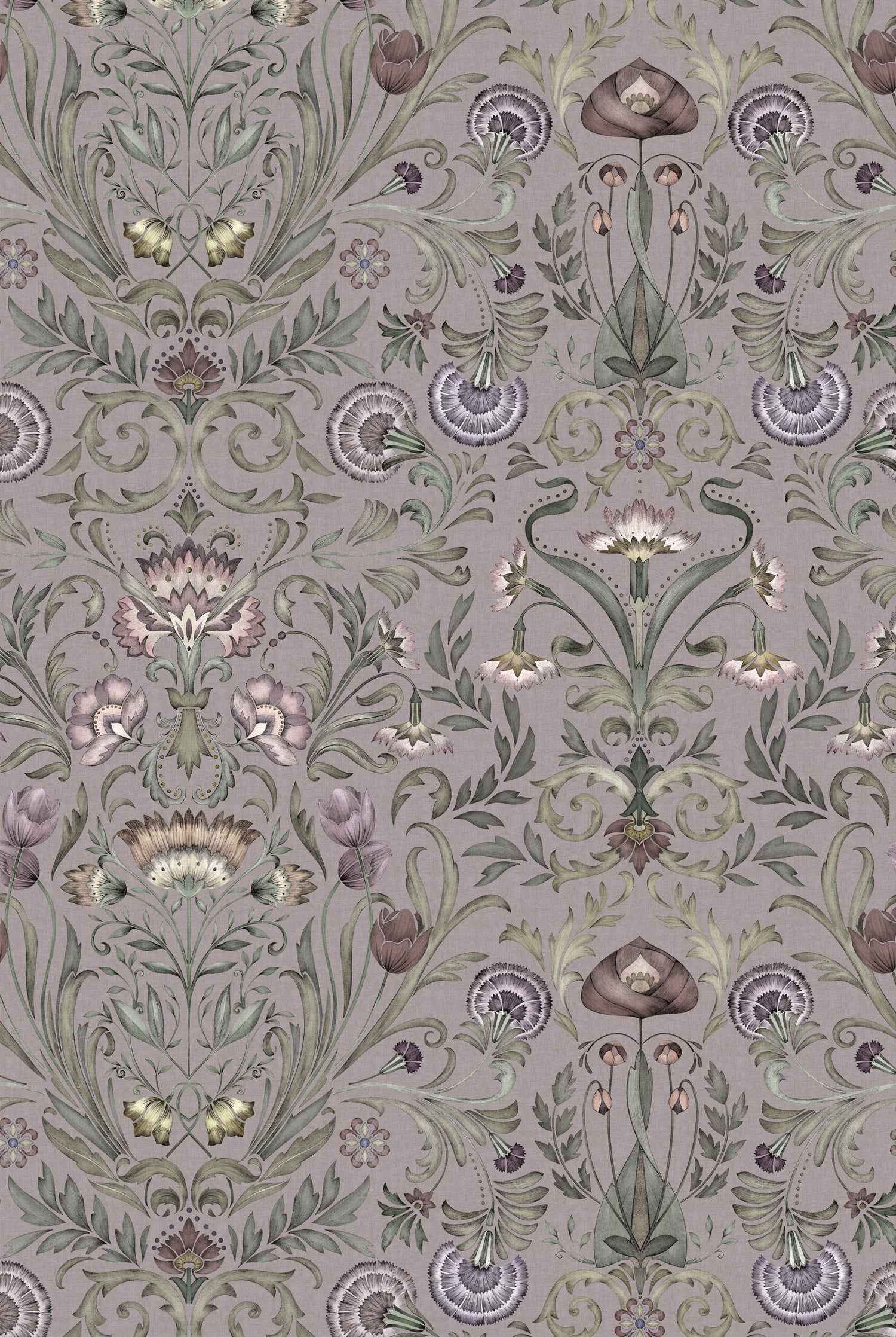 VICTORIAN BLOOM Moody mauve
