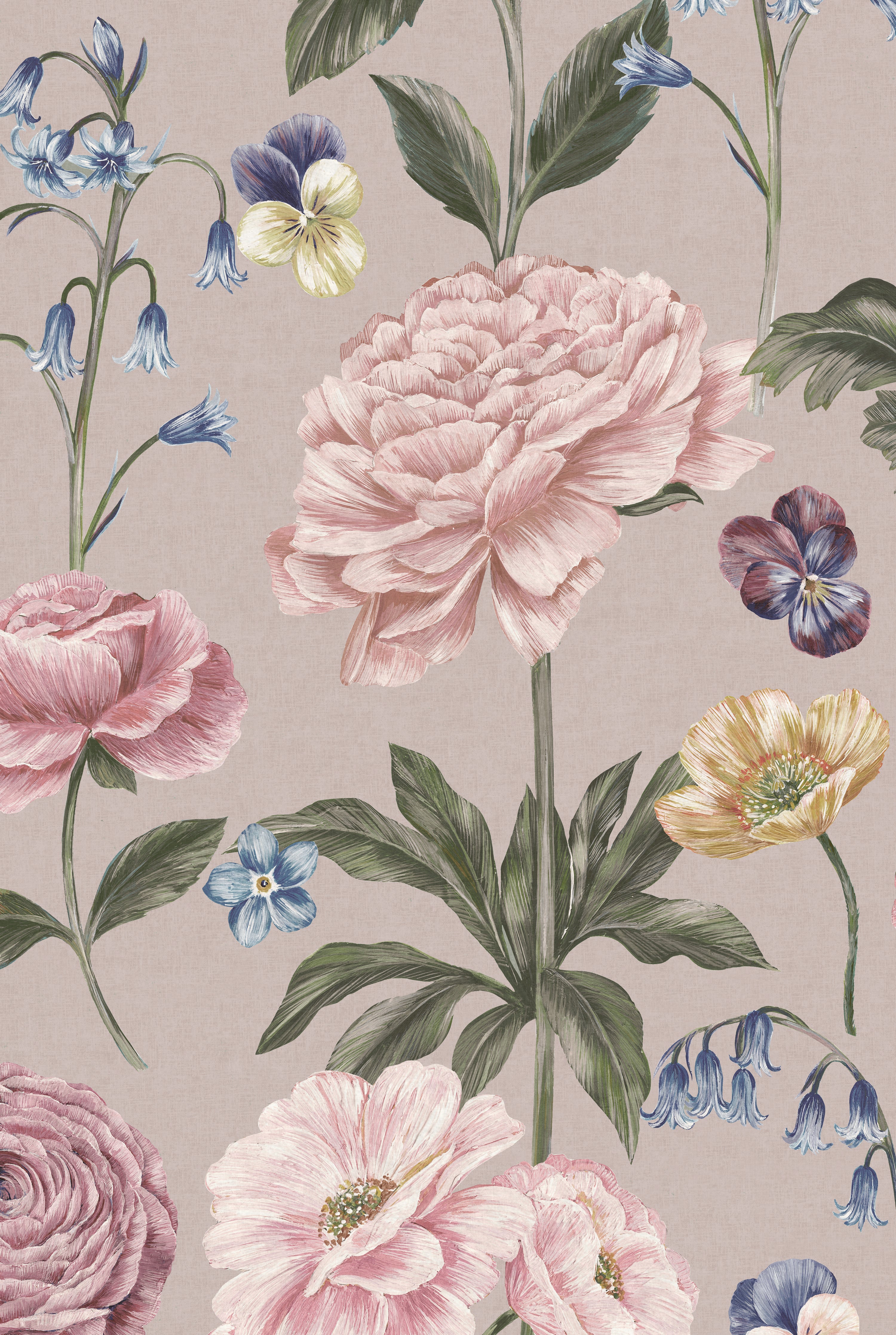 SEASONS IN BLOOM Pretty in Pink Wallpaper