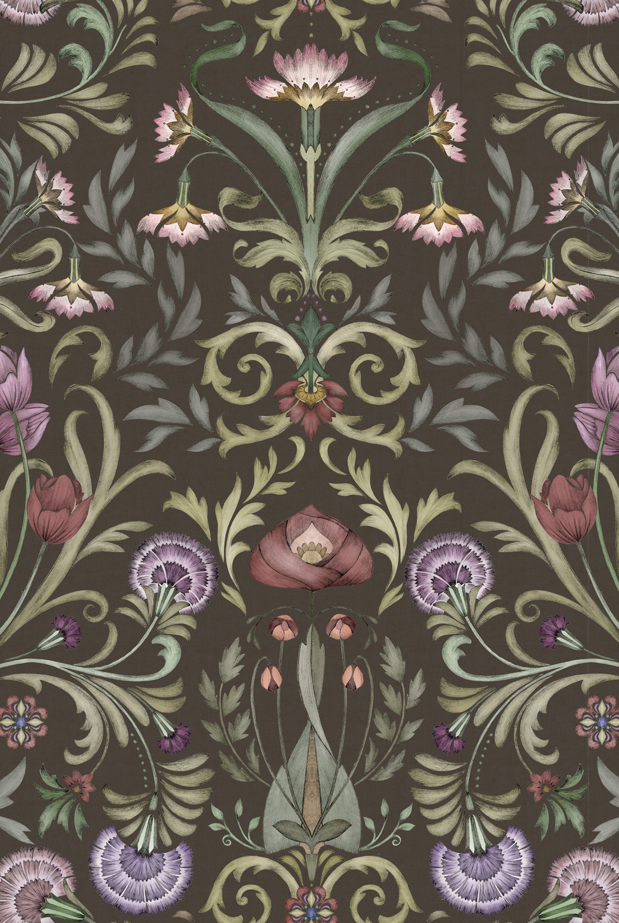 VICTORIAN BLOOM Chocolate