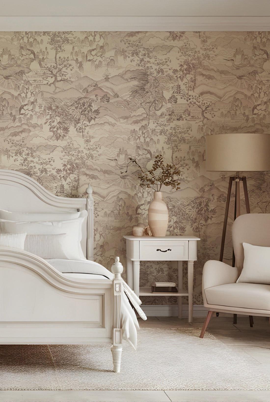 DREAM CATCHER Taupe Blush Wallpaper