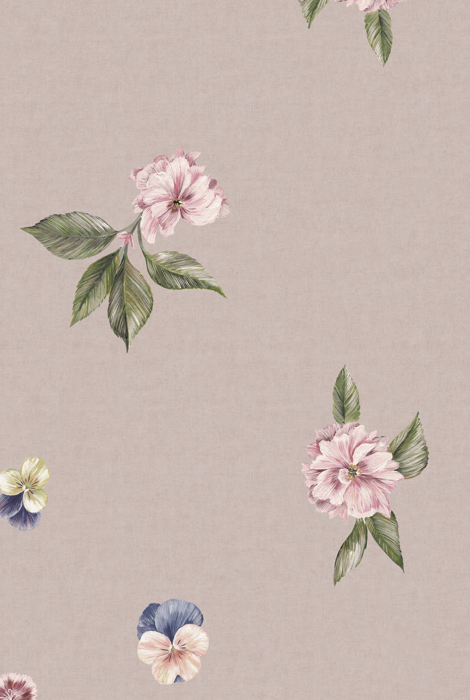SEASONS IN BLOOM Pretty in Pink Wallpaper