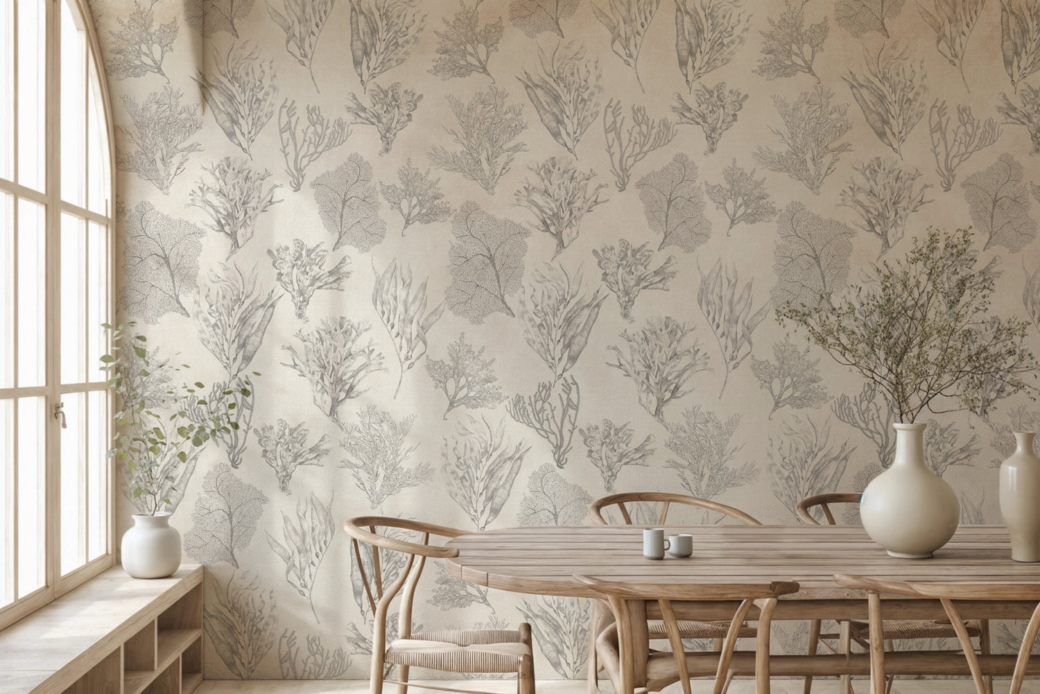 XV KELP FOREST Parchment Wallpaper