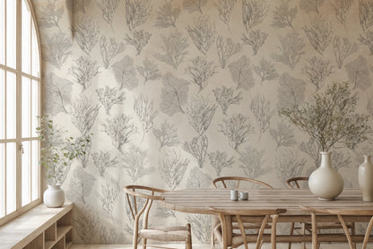 XV KELP FOREST Parchment Wallpaper