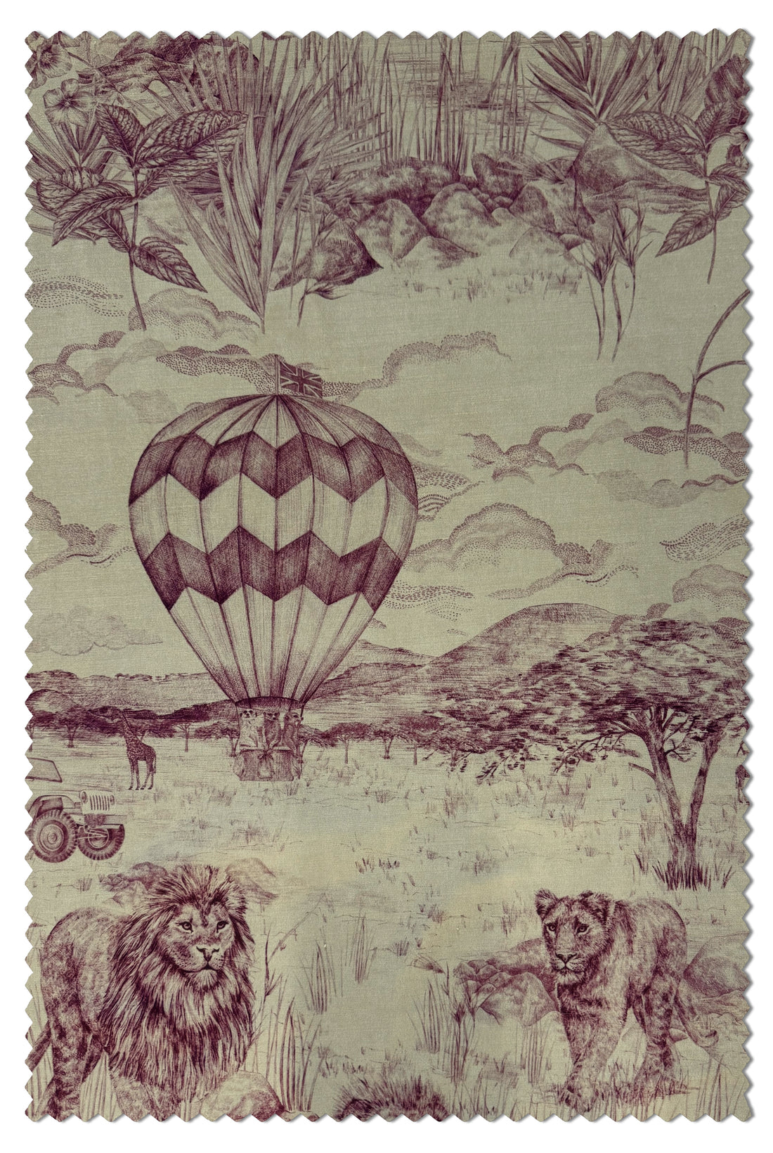 LYONS DEN Antique Rose velvet fabric
