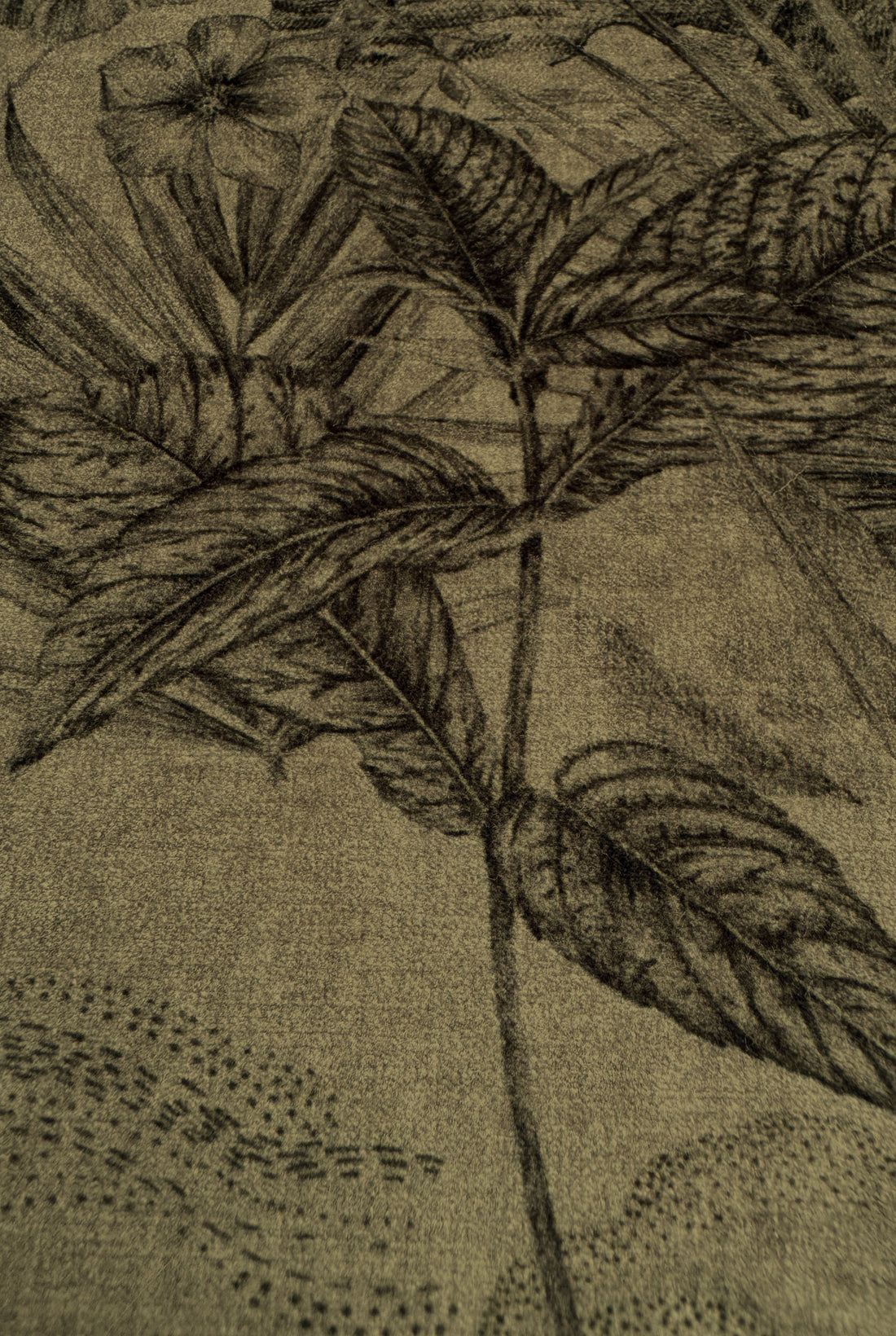 LYONS DEN Mocha velvet fabric