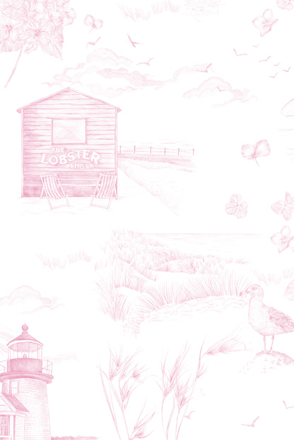 XV DAYS LIKE THESE Candyfloss Pink Wallpaper
