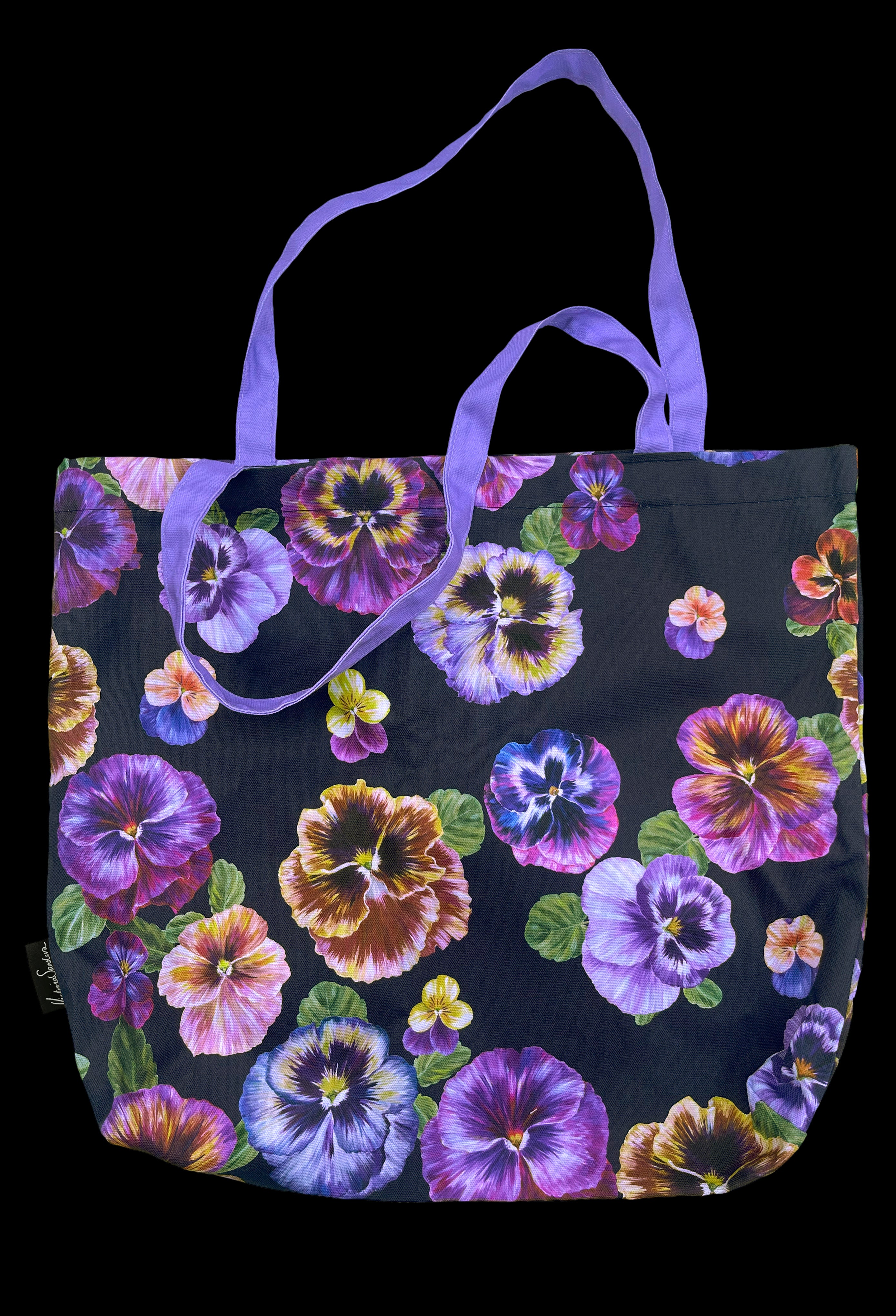 PLETHORA OF PANSIES Tote bag